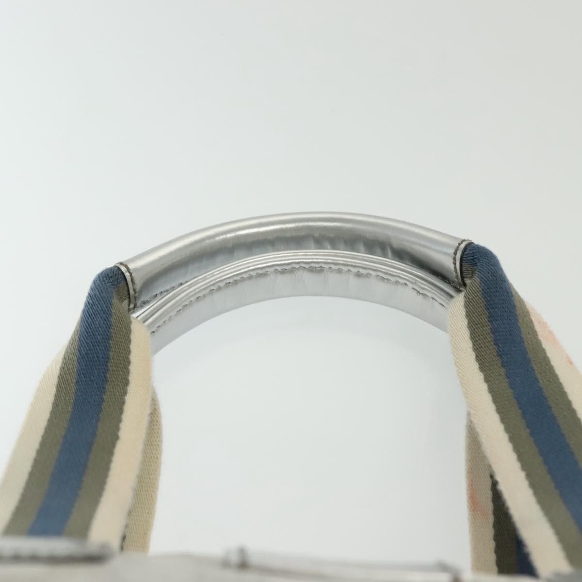 Gucci GUCCI GG Canvas Tote Bag Silver Size ONE SIZE - 8 Thumbnail