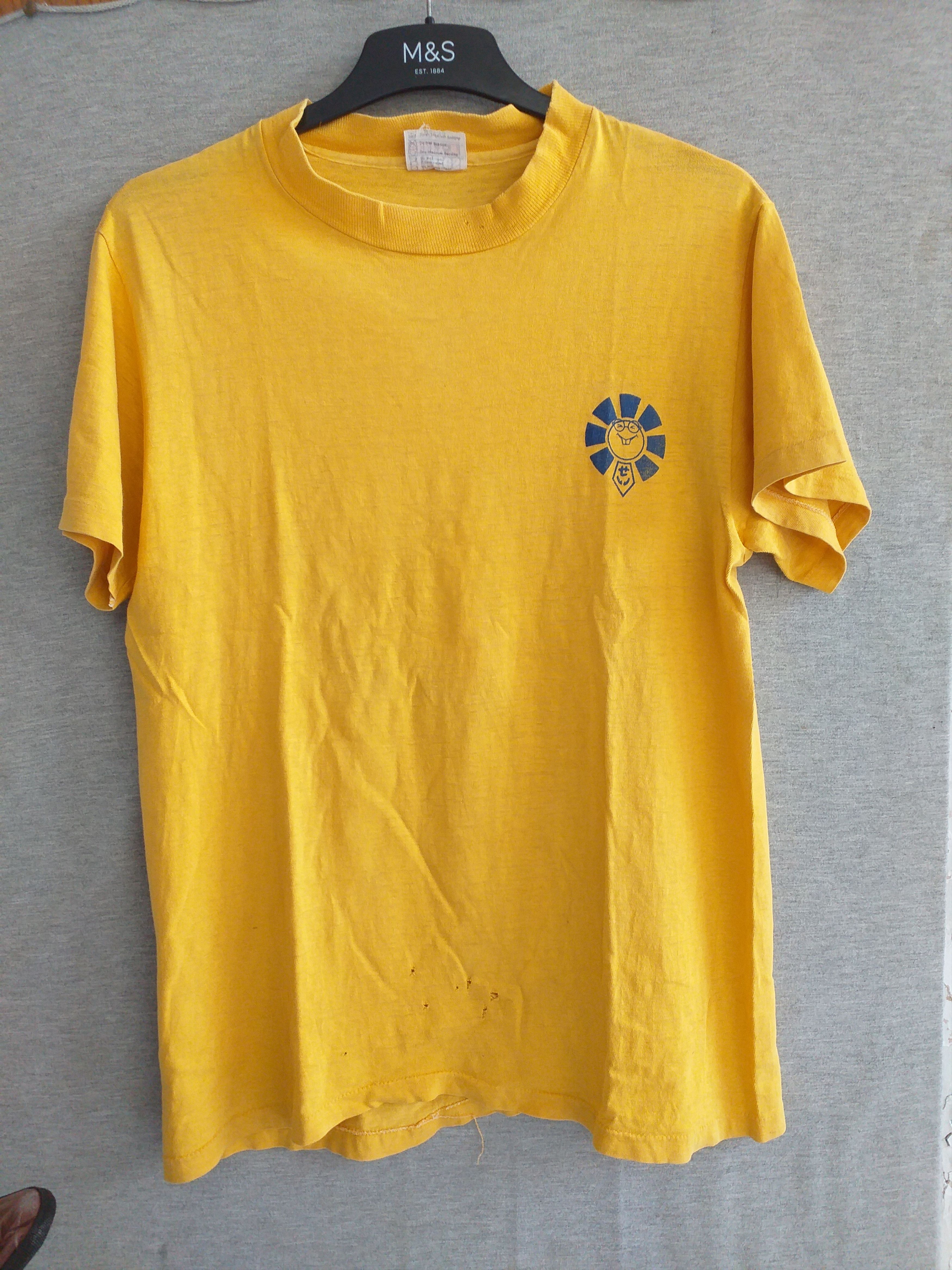 Japanese Brand Vintage 1977 sansei creations making beef teriyaki t shirt Size US M / EU 48-50 / 2 - 1 Thumbnail