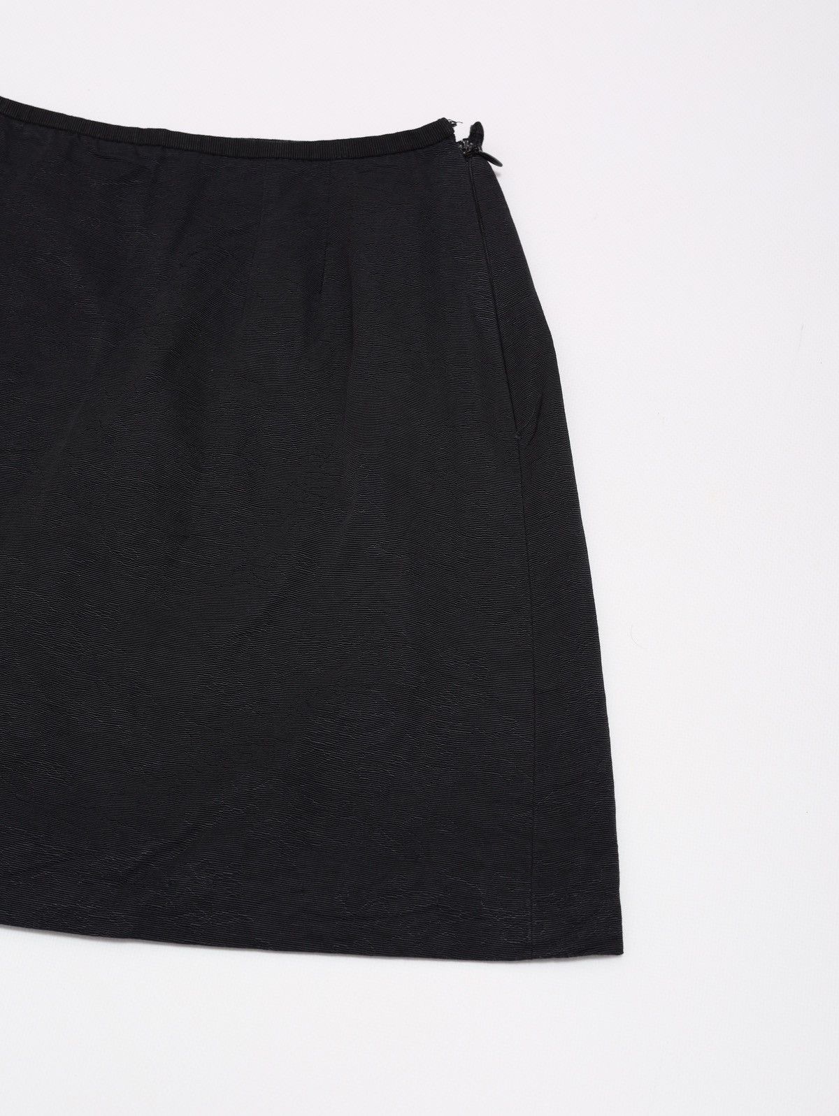 Dolce & Gabbana Dolce Gabbana Vintage Black Mini Skirt Pattern Cotton Viscos Size 26" / US 2 / IT 38 - 5 Thumbnail