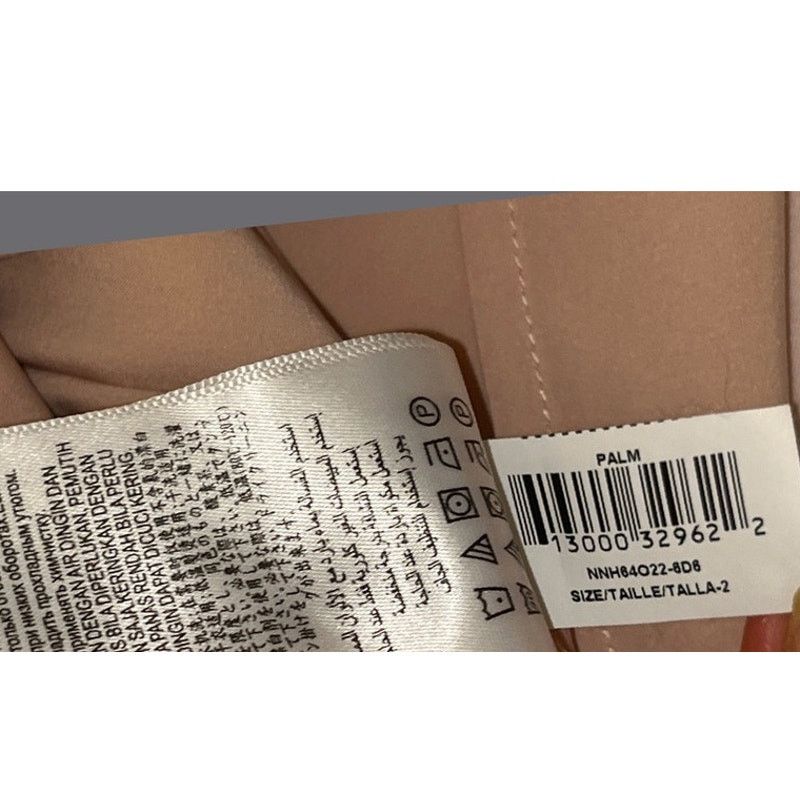 Other BCBGMAXAZRIA Palm Cold-Shoulder Bell Sleeve Dress - Size: 2 Size XS / US 0-2 / IT 36-38 - 13 Thumbnail