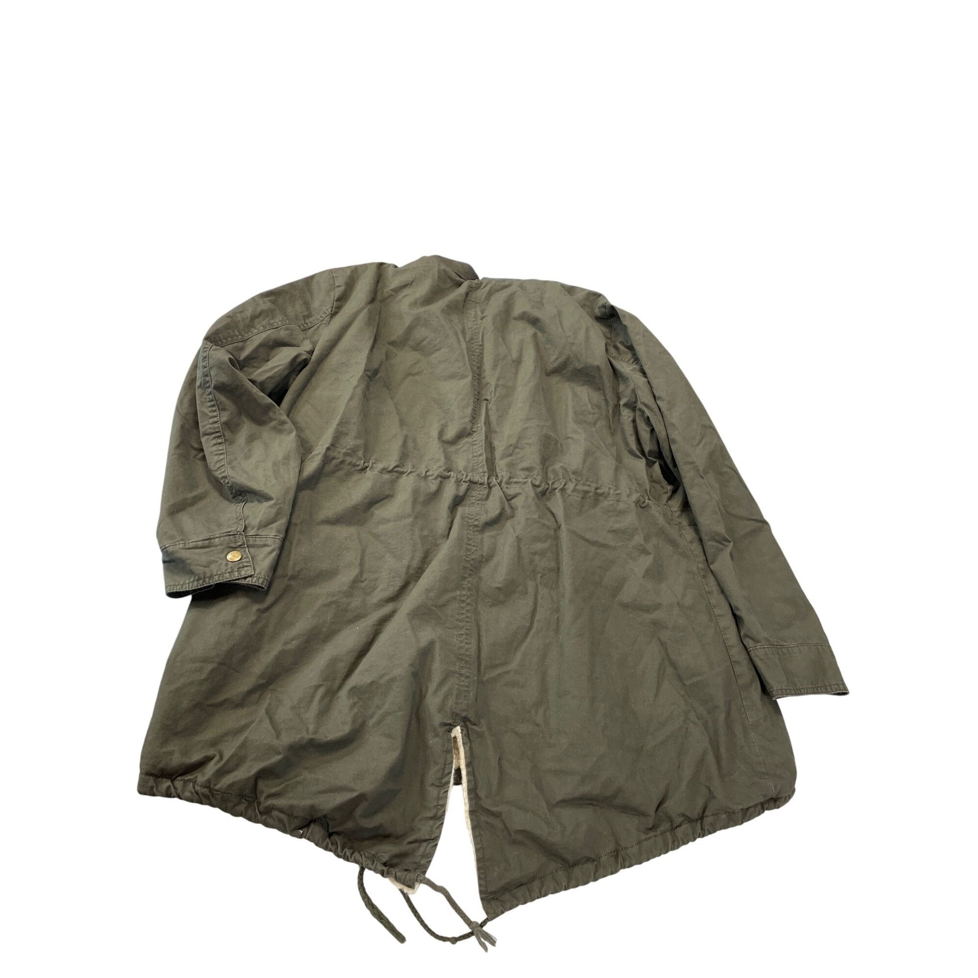 Other Yoki Mens Olive Green Sherpa-Lined Parka winter coat jacket Size US XXL / EU 58 / 5 - 13 Thumbnail