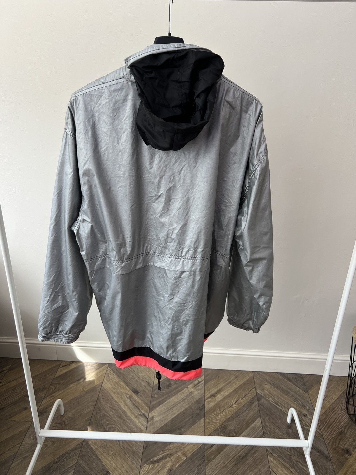 Mercedes-Benz Vintage Mercedes Benz Racing Windbreaker Silver Jacket Size US L / EU 52-54 / 3 - 11 Thumbnail