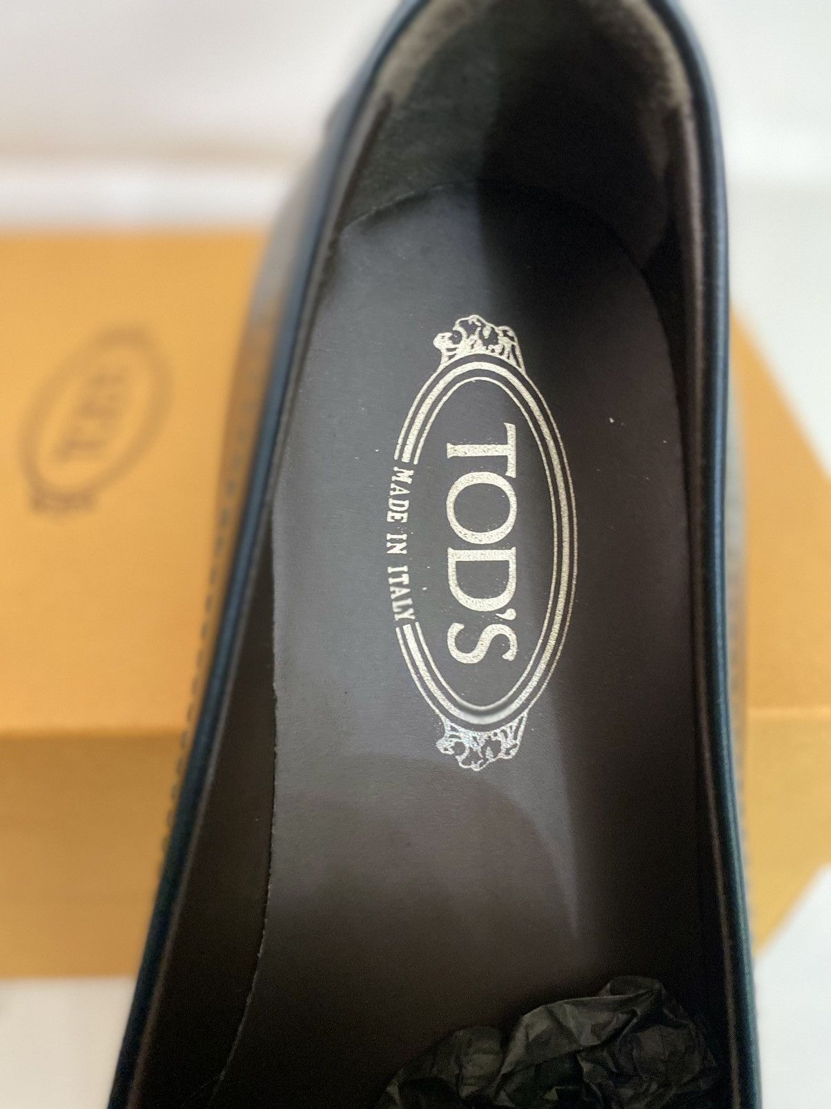 Tod's Tod’s 🇮🇹 Dark Green Polished Penny Loafer Rare Colorway New Size US 9.5 / EU 42-43 - 2 Thumbnail