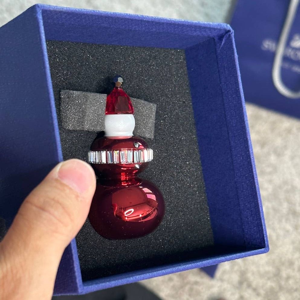 Swarovski Swarovski Holiday Cheers Santa Claus Figurine Red Size ONE SIZE - 7 Thumbnail