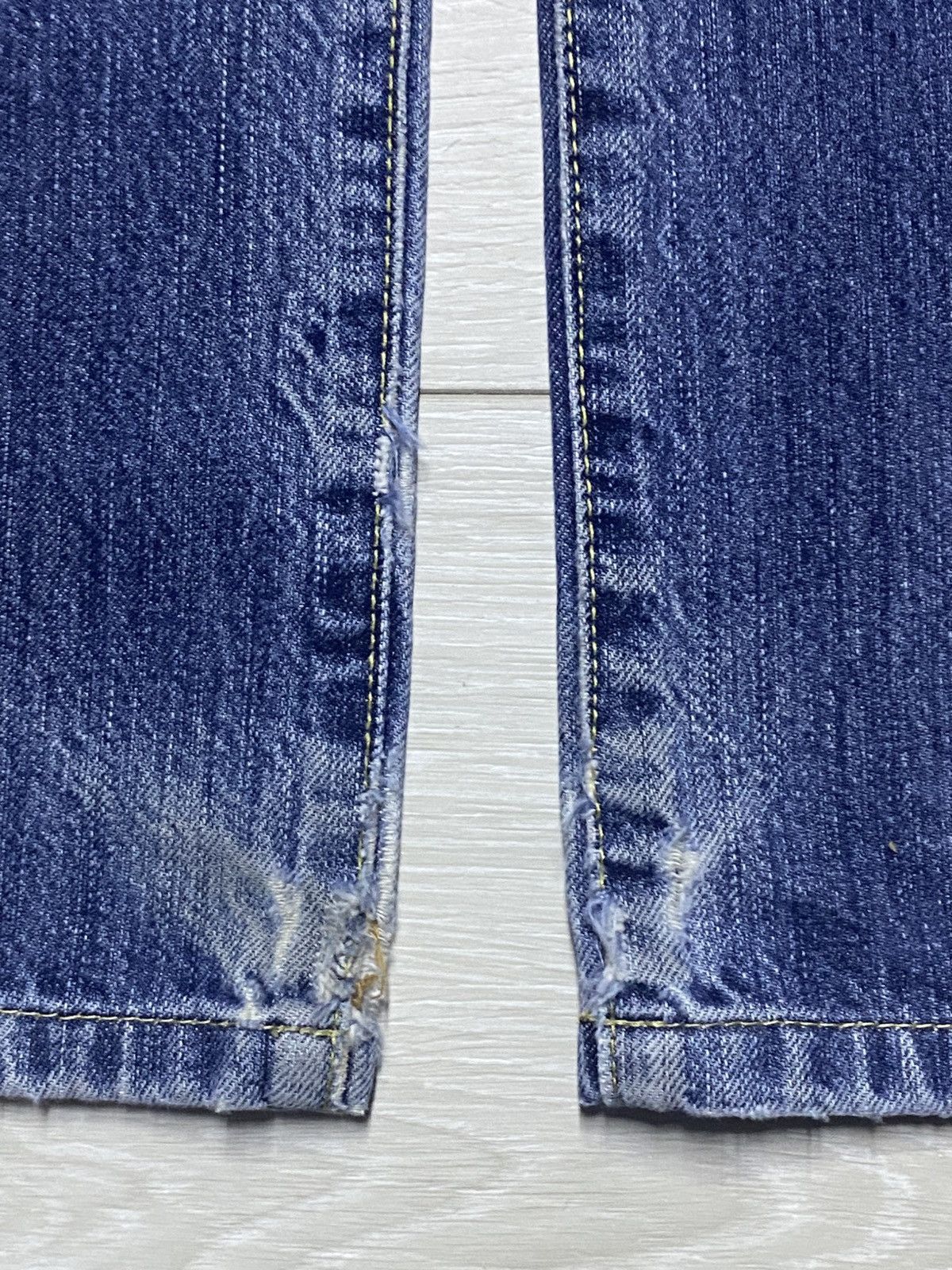 Uniqlo Vintage Japanese Uniqlo UJ S002 Faded Straight Jeans Size US 29 - 9 Thumbnail