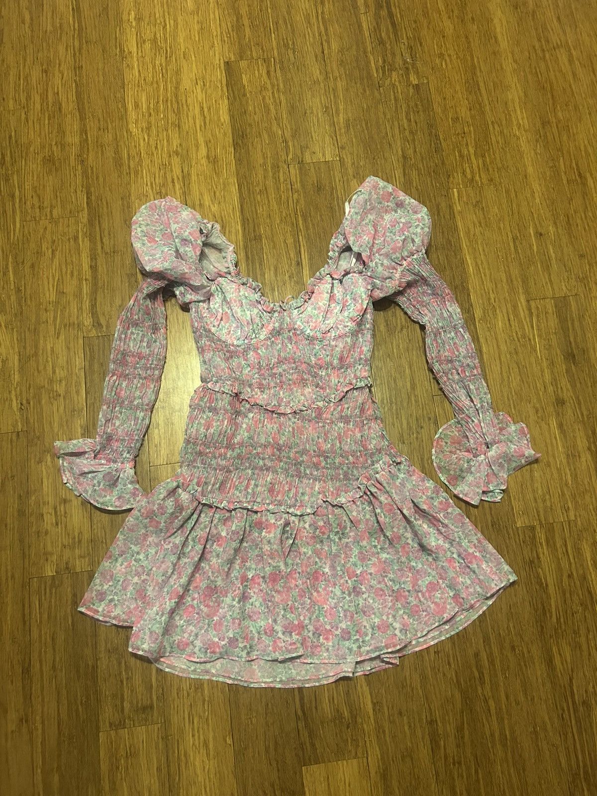 For Love & Lemons For Love & Lemons OAKLEY MINI DRESS size S Size S / US 4 / IT 40 - 4 Thumbnail