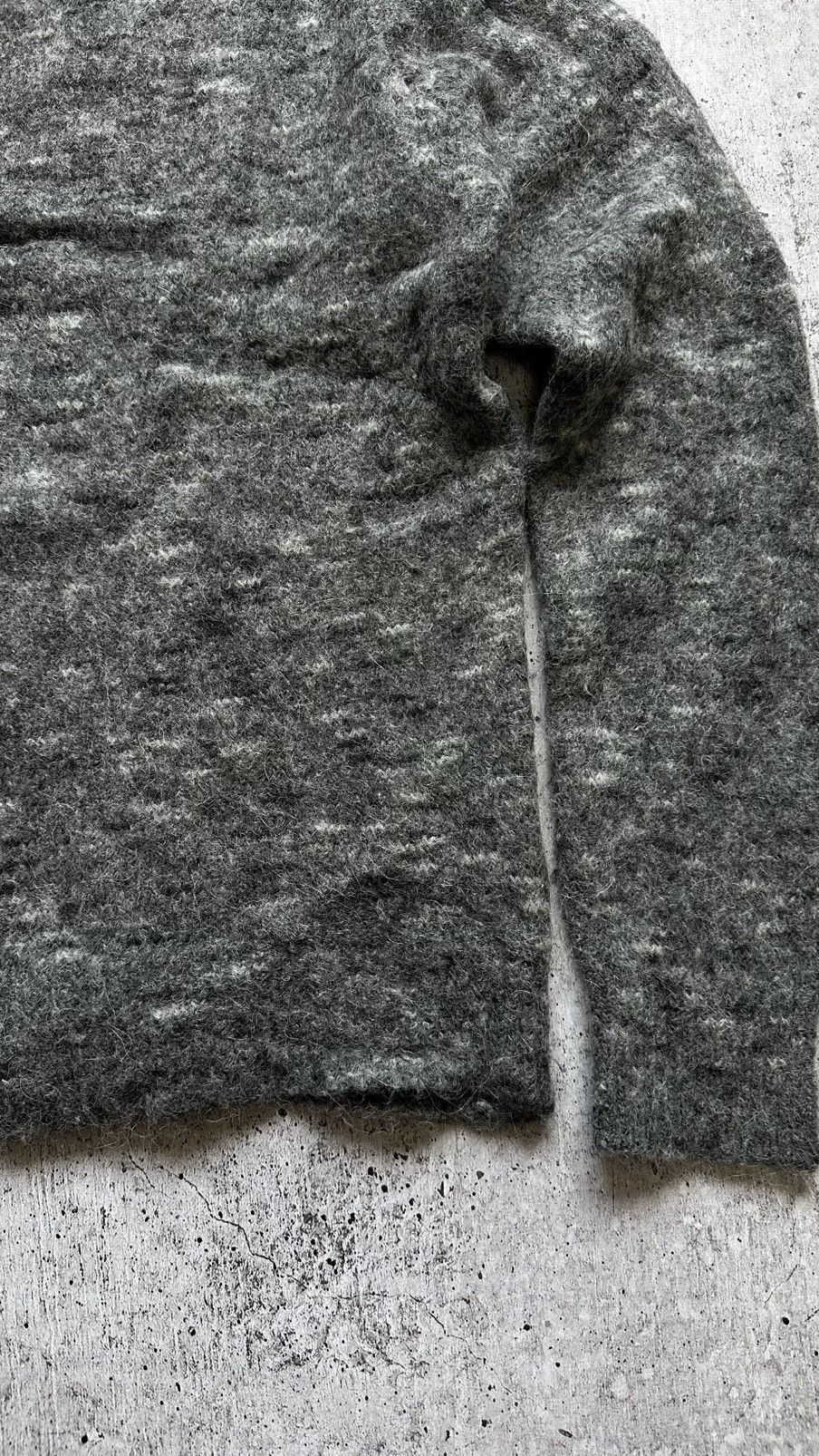 Our Legacy Our Legacy AW15 Alpaca Wool Grey Sweater Size US M / EU 48-50 / 2 - 7 Thumbnail