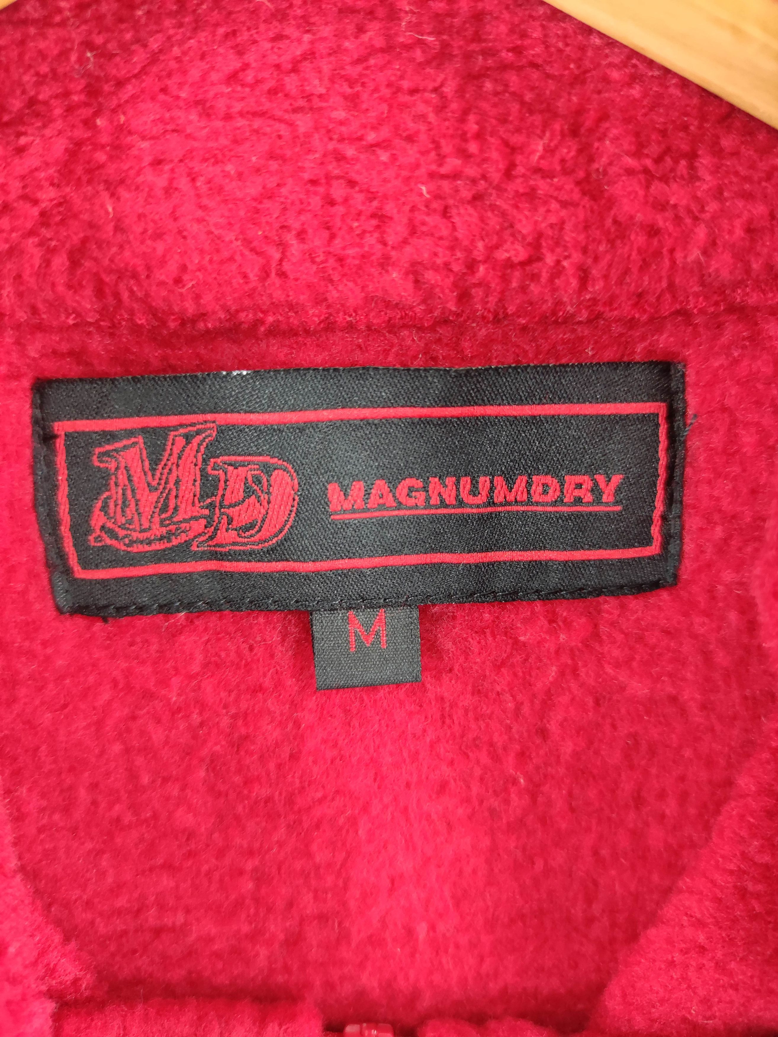 Japanese Brand Vintage Magnumdry Fleece Sweater Jacket Zipper Size US M / EU 48-50 / 2 - 3 Thumbnail