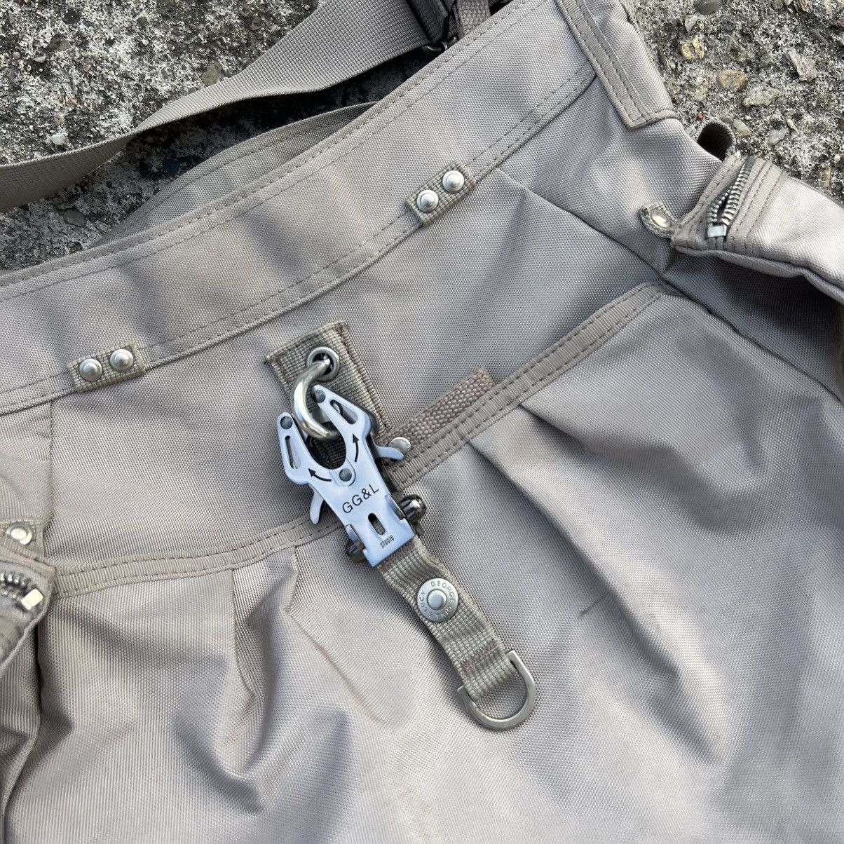 Japanese Brand × Vintage Rare GGL Military Double B ALYX Style Crossbody Bag Size ONE SIZE - 4 Thumbnail