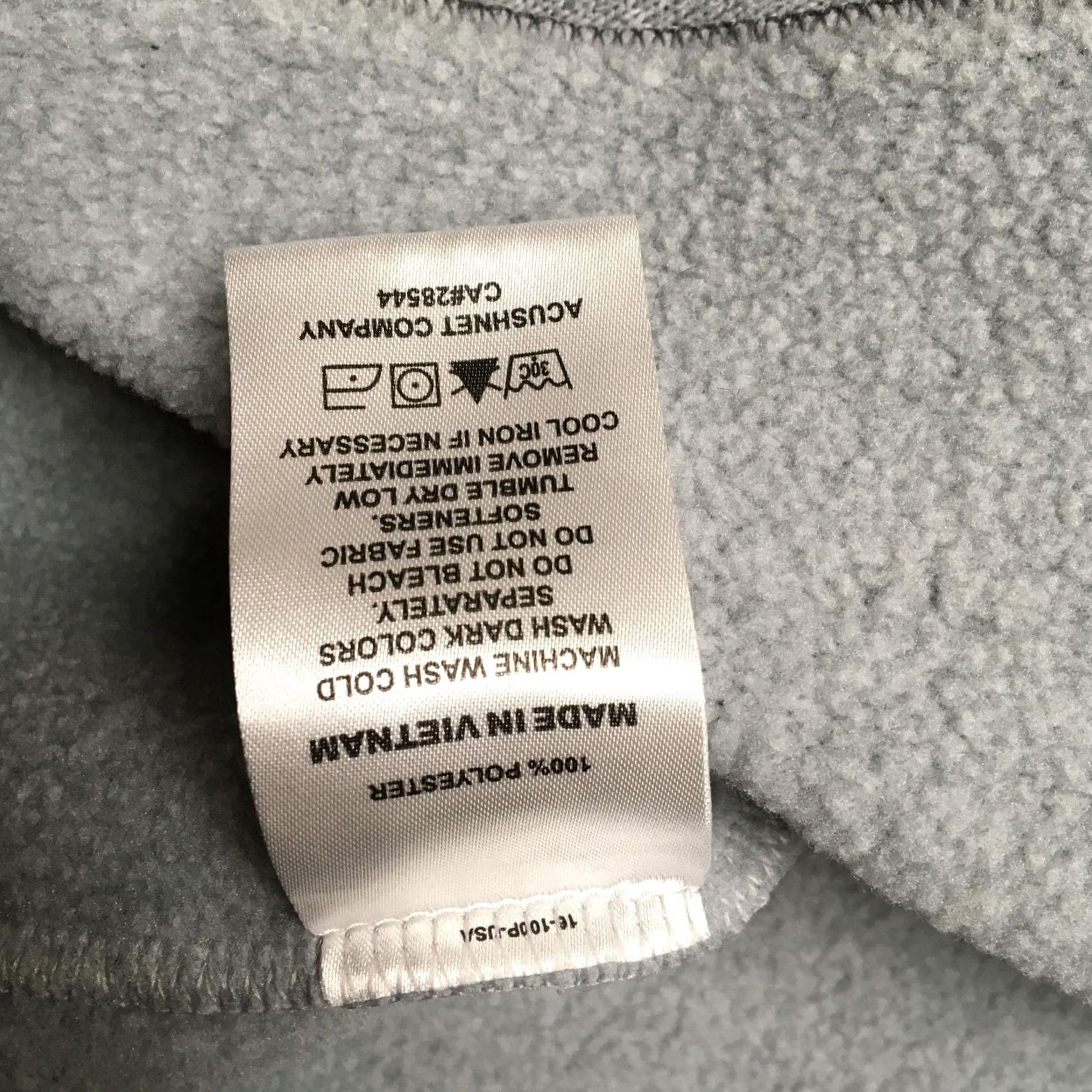 Footjoy FootJoy Mens Vest Sweater 1/4 Zip Mock Neck Fleece Golf Gray L Sleeveless Casual Size US L / EU 52-54 / 3 - 7 Thumbnail