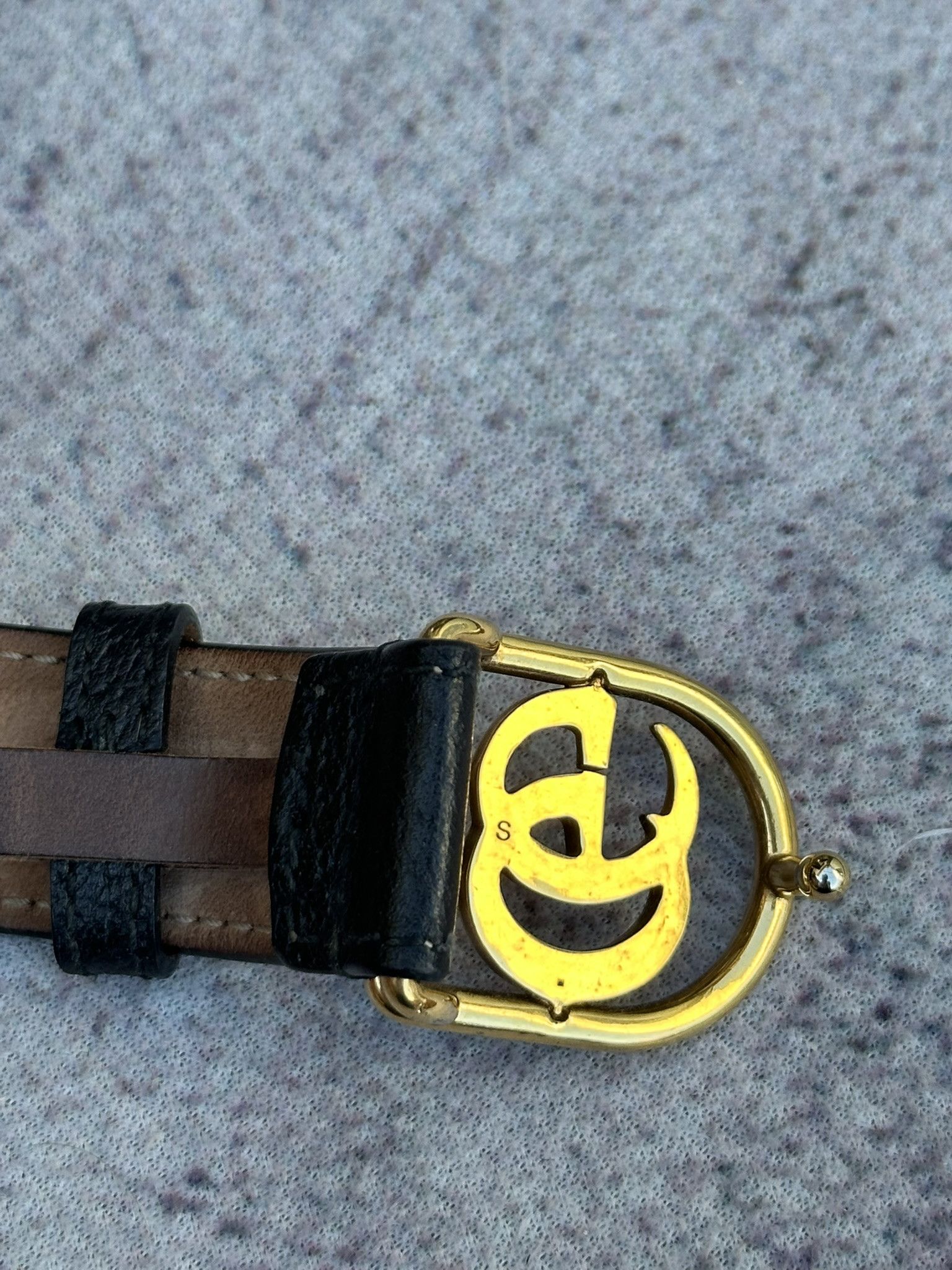 Gucci Gucci Bracelet Wrap GG Marmont Logo Black Leather Size ONE SIZE - 8 Thumbnail