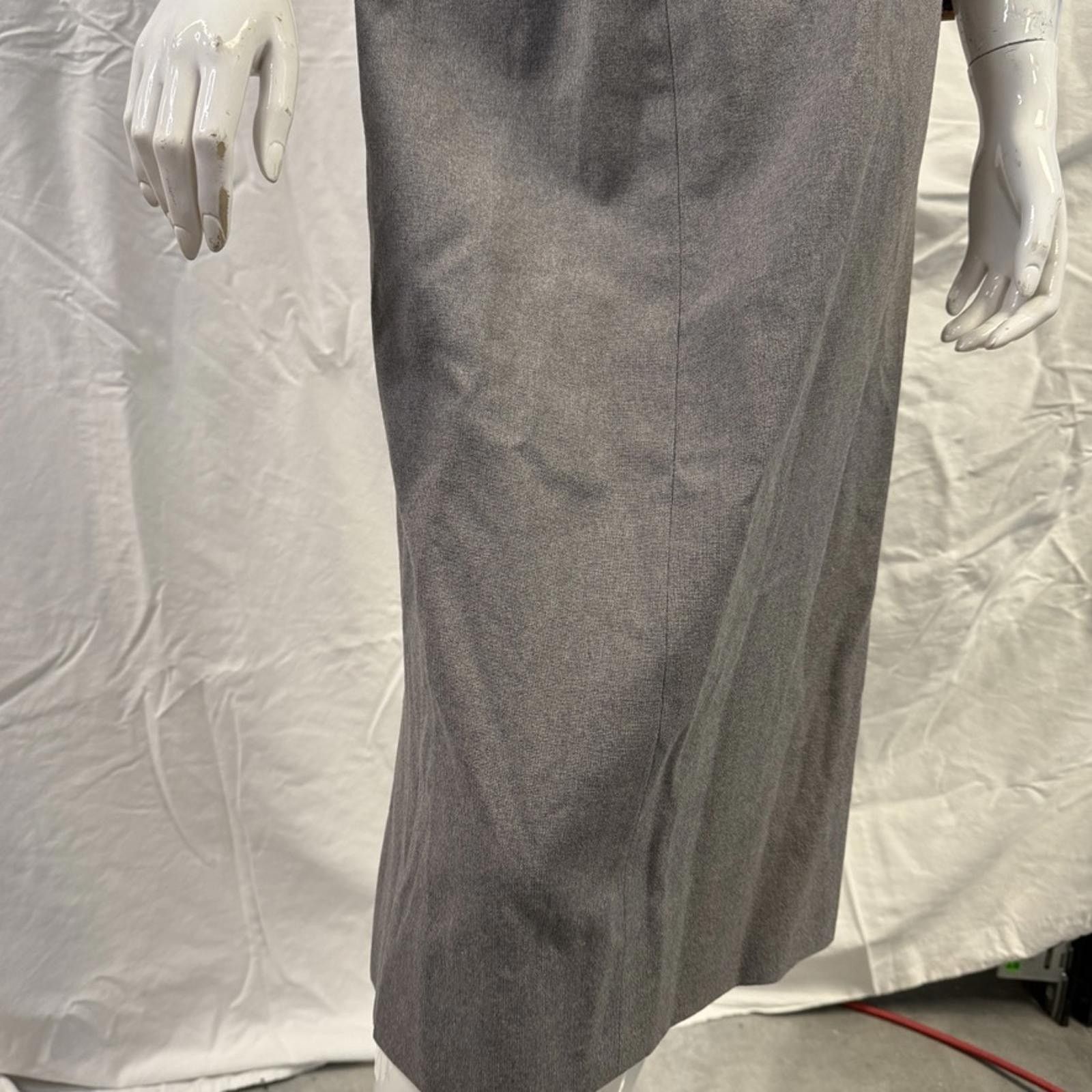 Vintage 1950s Vtg Gray Women’s Suit Wiggle Skirt Jacket Rockabilly M Size M / US 6-8 / IT 42-44 - 4 Thumbnail