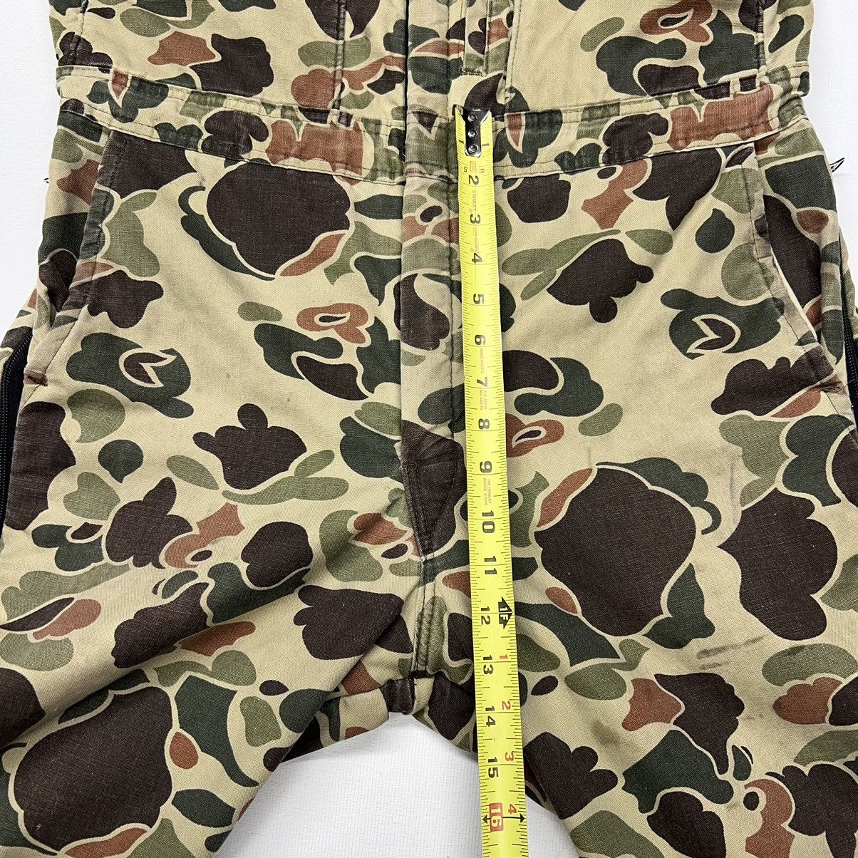 Vintage × Walls VTG Walls Blizzard Pruf Coverall Duck Camo Insulated Zip 90s Size US M / EU 48-50 / 2 - 23 Thumbnail