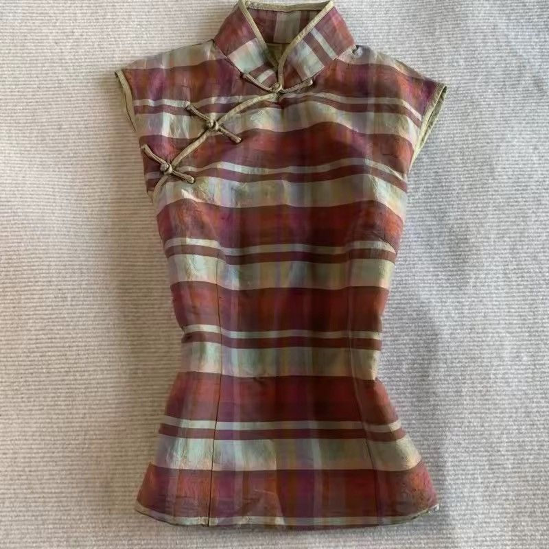 Japanese Brand Japanese Matakawa Y2K striped top blouse Size L / US 10 / IT 46 - 1 Thumbnail