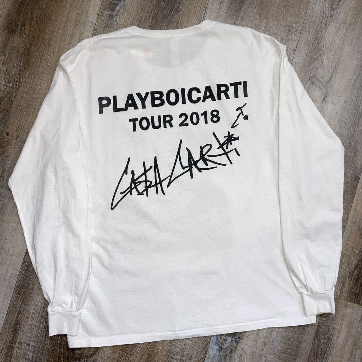 Playboi Carti 2018 Playboi Carti Cash Carti Tour Shirt Mens Large Awge Rap Size US L / EU 52-54 / 3 - 2 Thumbnail