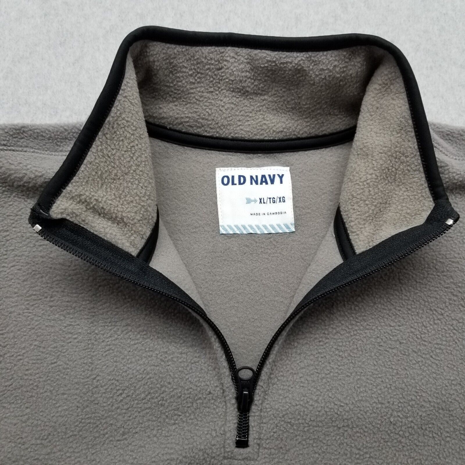 Old Navy Old Navy Jacket Mens XL Pockets Zip Mock Neck Fleece Sweater Size US XL / EU 56 / 4 - 4 Thumbnail