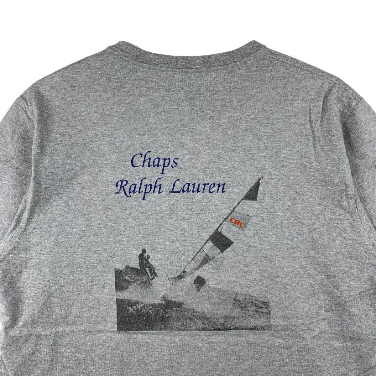 Chaps × Ralph Lauren CHAPS Ralph Lauren Casualwear Big Logo Backhit T-Shirt Size US L / EU 52-54 / 3 - 5 Thumbnail