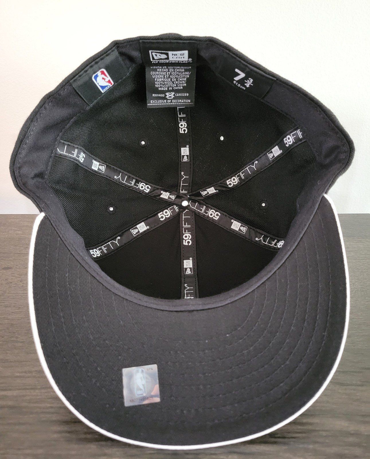 New Era *Firm* 7 3/4 Chicago Bulls Jordan Royalty 4 Fitted Hat Size ONE SIZE - 5 Thumbnail
