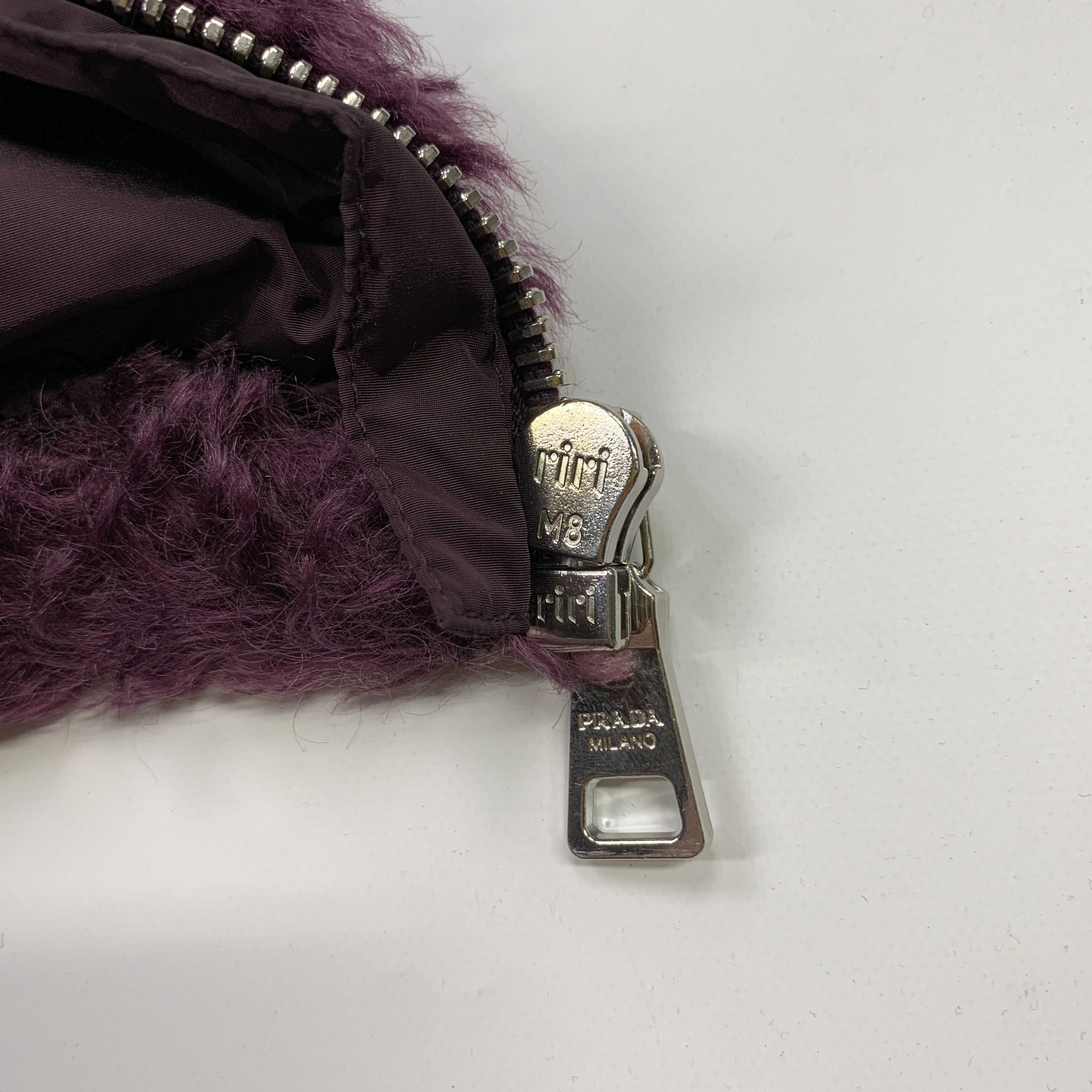 Prada F/W 2008 Mohair Fur Jacket / Shearling Bomber Size XS / US 0-2 / IT 36-38 - 12 Thumbnail