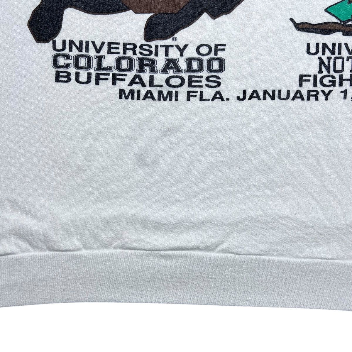 NCAA 1990 Colorado Buffaloes Notre Dame Orange Bowl Sweatshirt Size US L / EU 52-54 / 3 - 7 Thumbnail