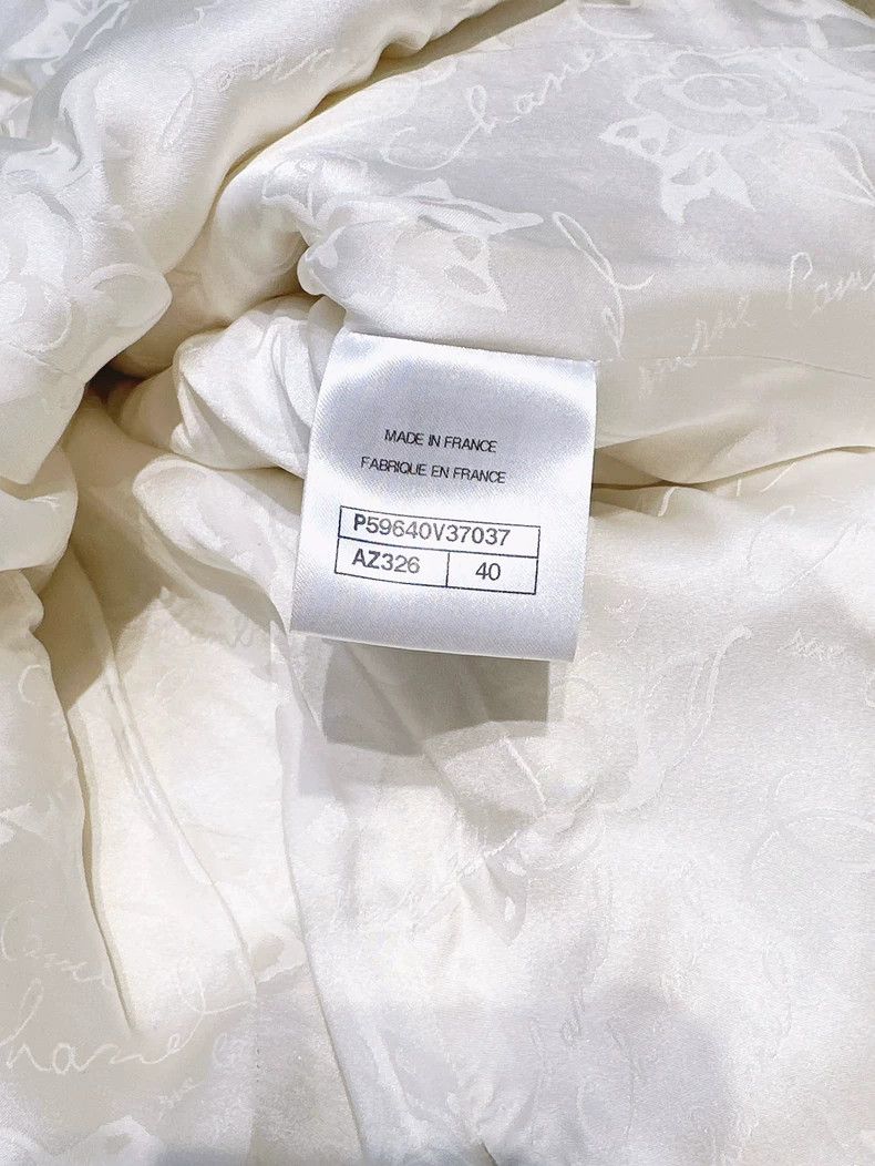 Chanel Chanel 18 Hamburger series beige braided long-sleeved jack Size S / US 4 / IT 40 - 5 Thumbnail
