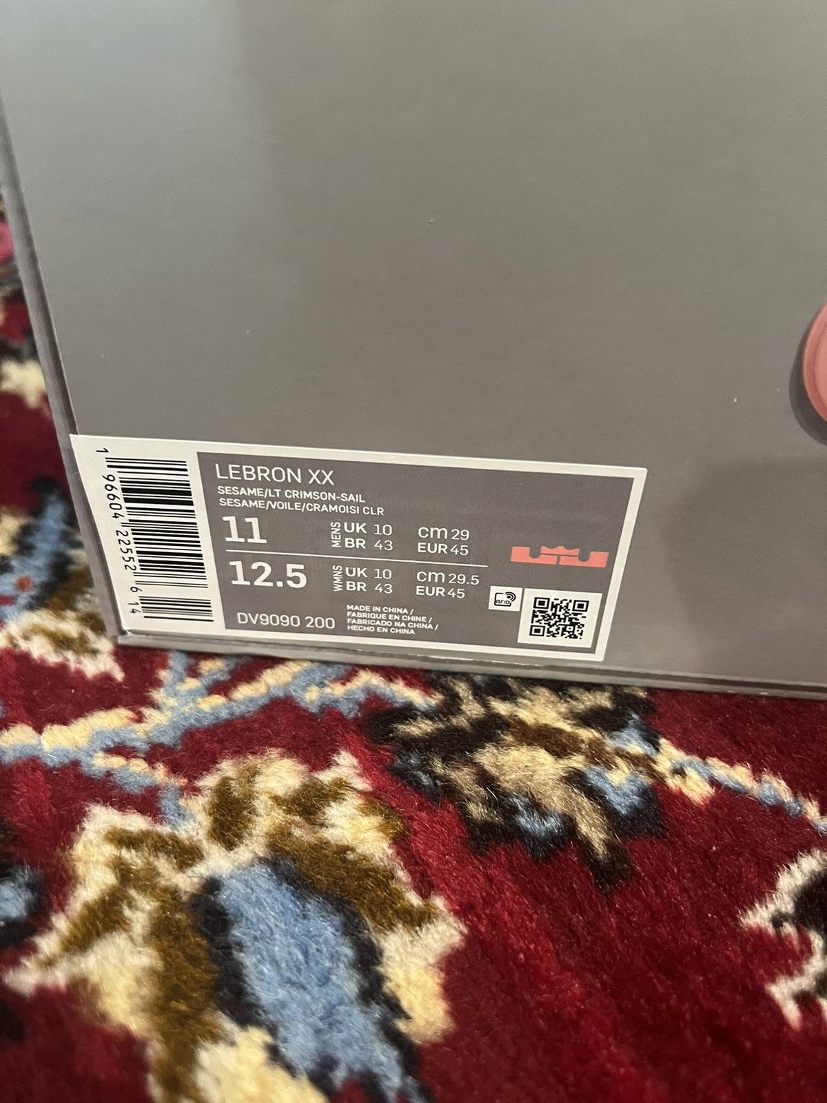 Nike Nike Lebron 20 Four Horsemen Size US 11 / EU 44 - 9 Thumbnail
