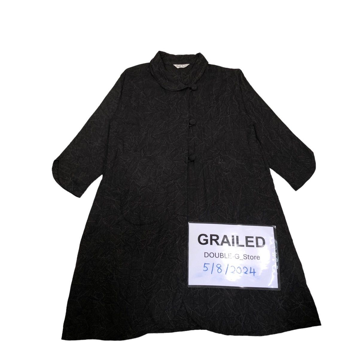 📌VINTAGE LONG JACKET EMBROIDERED DESIGN ISSEY MIYAKE