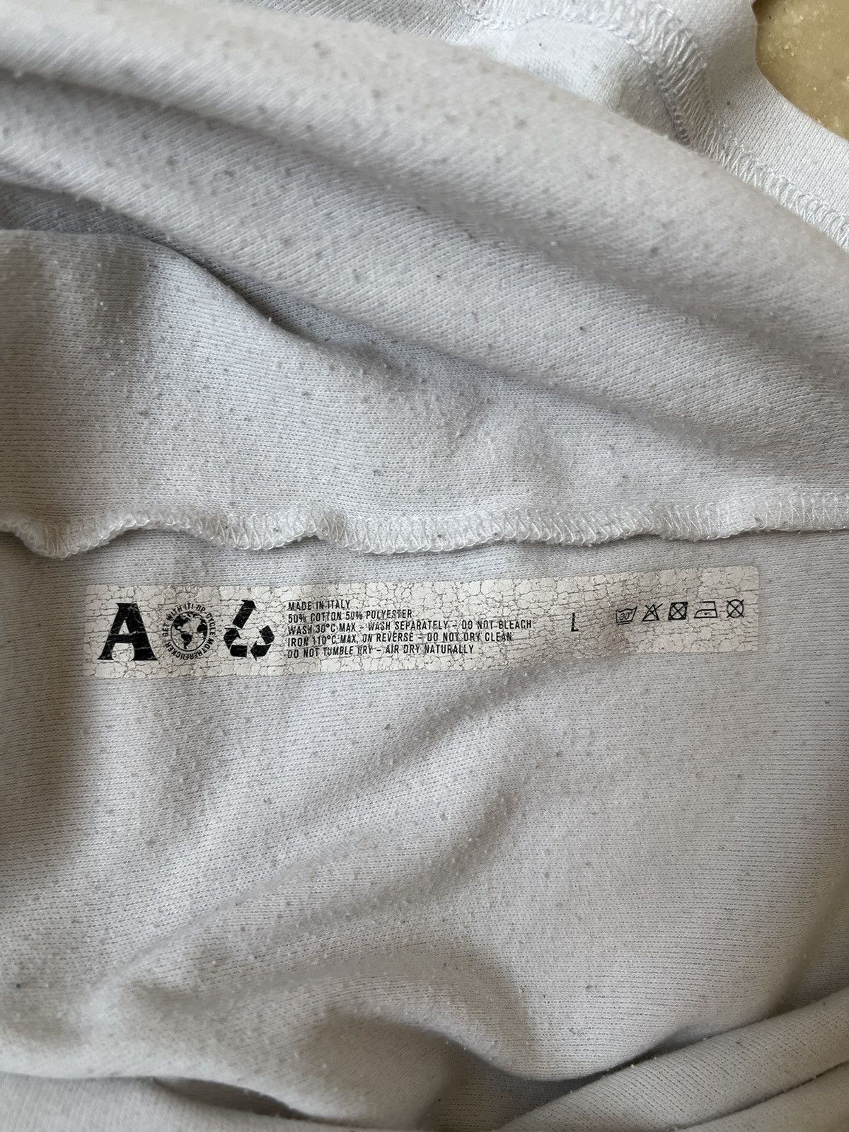 1017 ALYX 9SM × Alyx Alyx Studio White Cigarette T-Shirt / “Belief in Nothing” Size US M / EU 48-50 / 2 - 4 Thumbnail