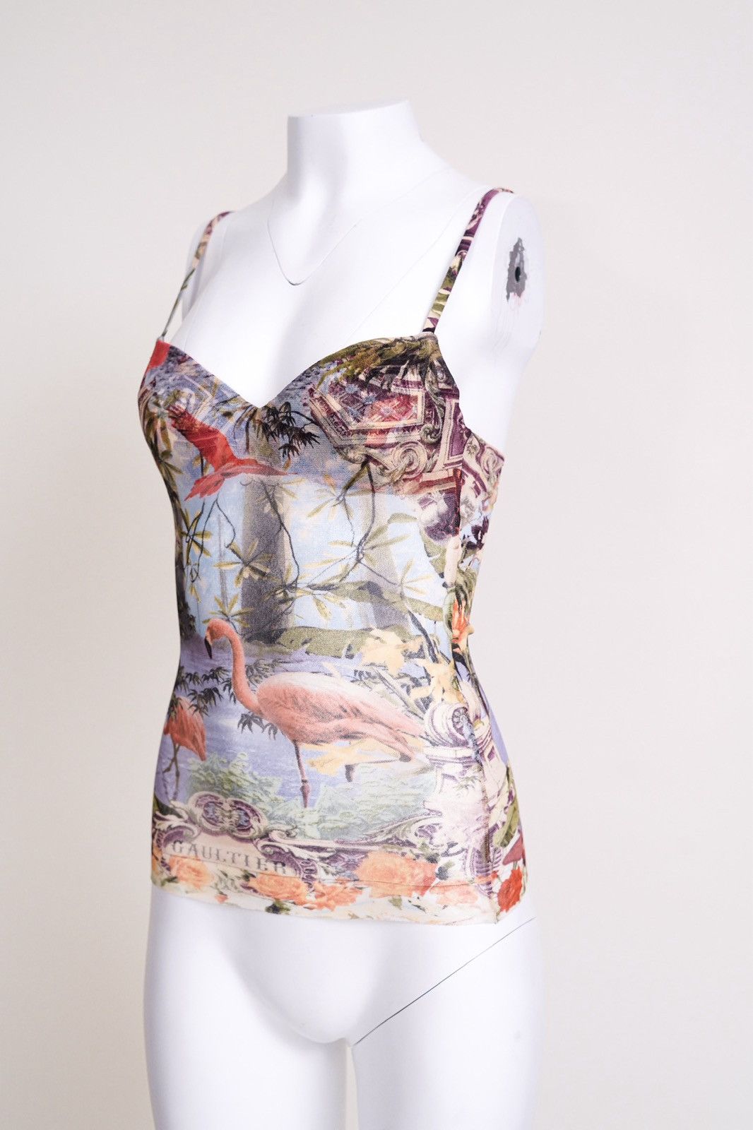 Jean Paul Gaultier Jean Paul Gaultier Flamingo Tank Top Size M / US 6-8 / IT 42-44 - 4 Thumbnail
