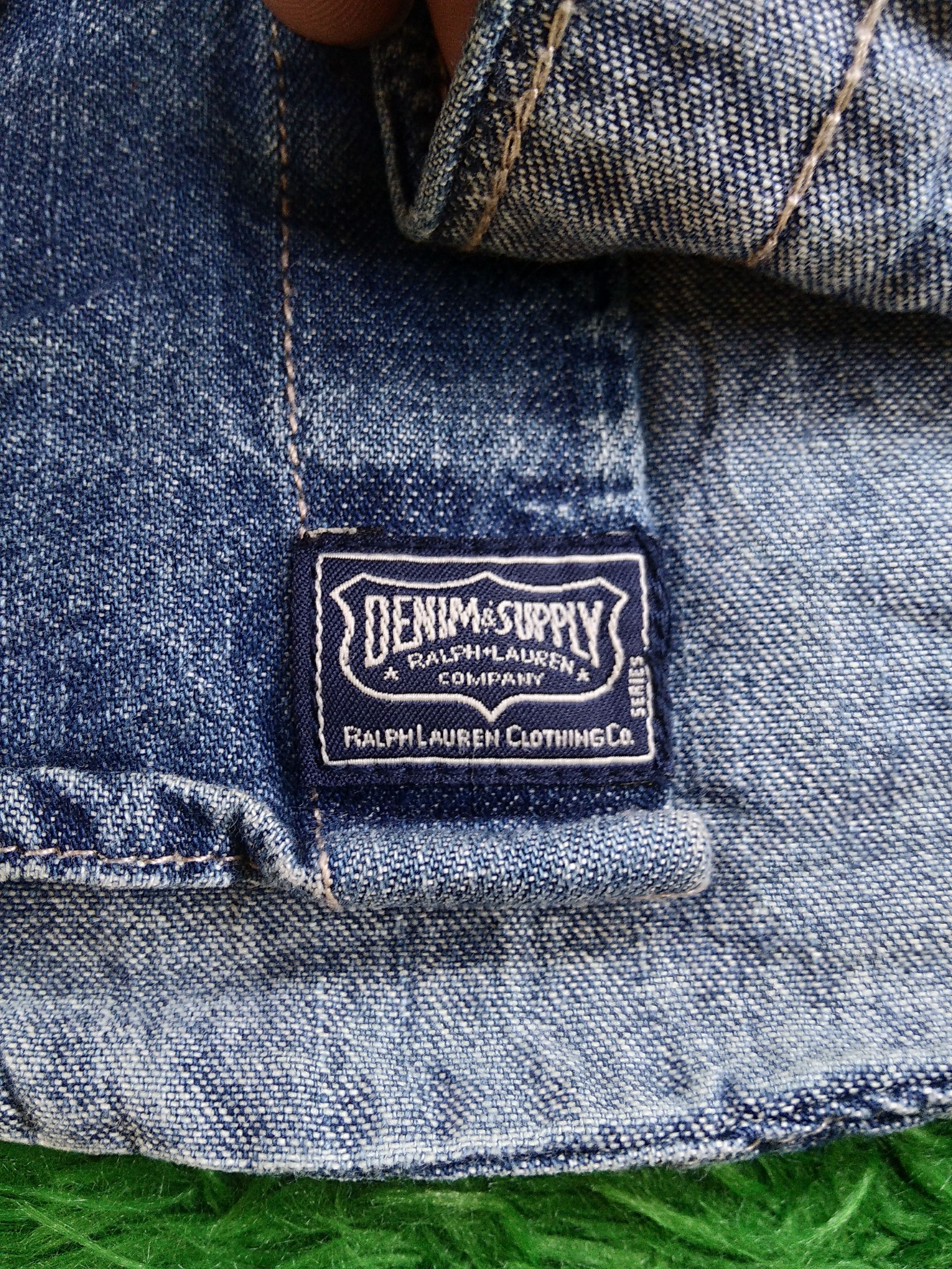 Denim & Supply Ralph Lauren × If Six Was Nine × Le Grande Bleu (L.G.B.) VTG Denim & Supply Ralph Lauren Hybrid Camo Denim Shirt Size US XS / EU 42 / 0 - 7 Thumbnail