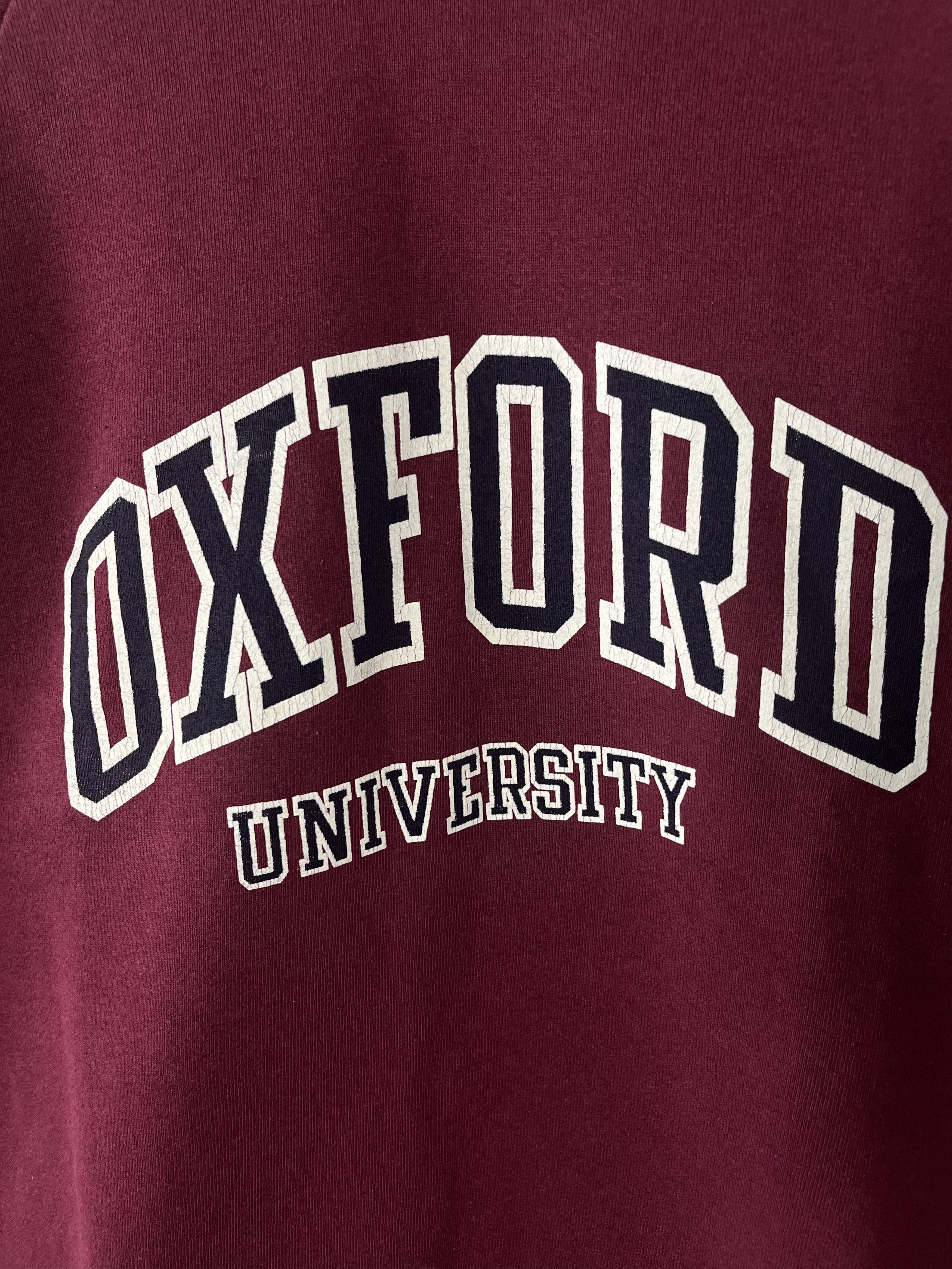 Vintage Vintage Oxford University Sweatshirt Mens XL Crewneck Sleeve Size US XL / EU 56 / 4 - 6 Thumbnail