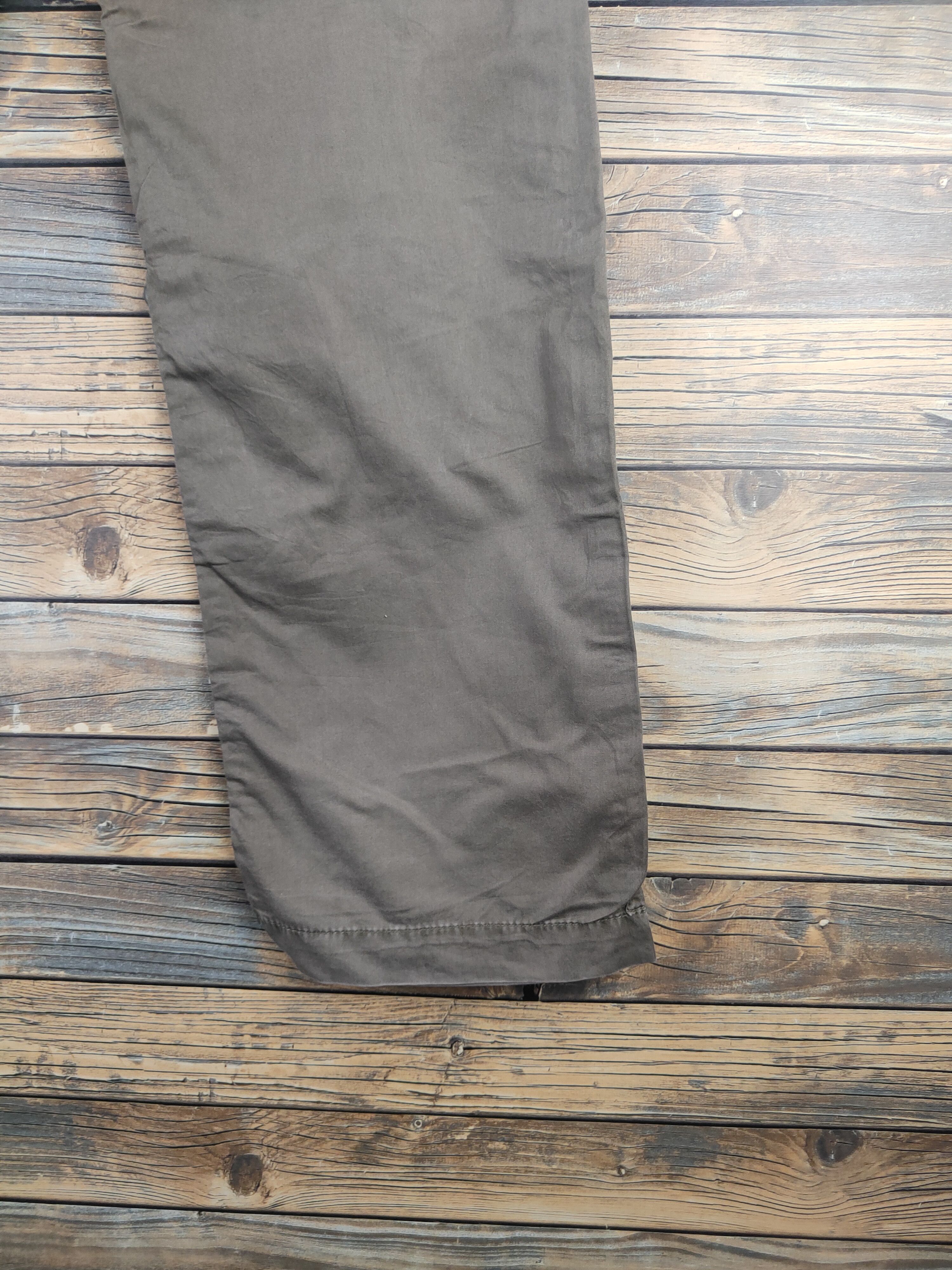Japanese Brand DL Back Number Olive Multipocket Cargo Pants #46-234T Size US 32 / EU 48 - 11 Thumbnail