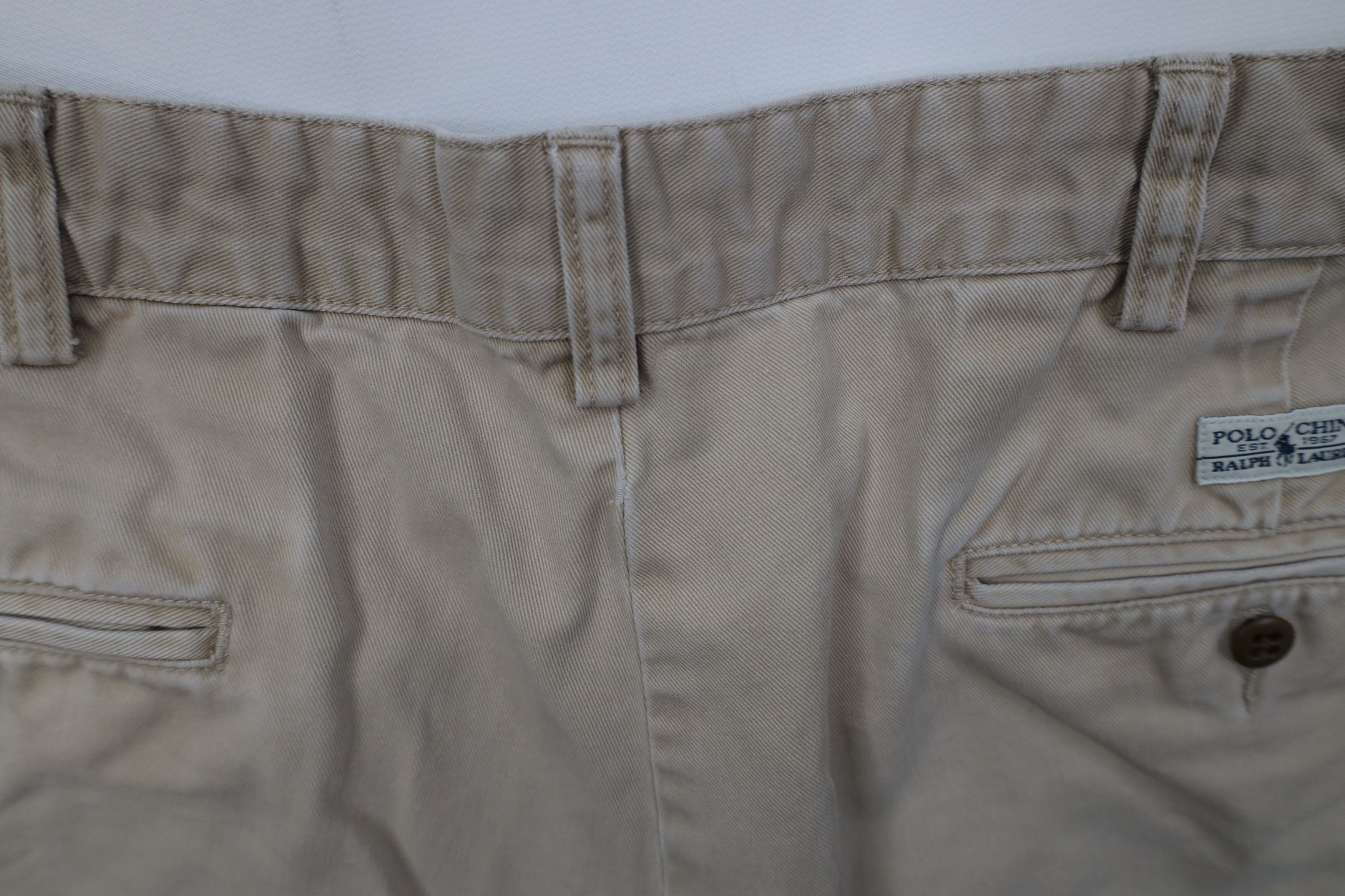 Ralph Lauren Vintage 90s Ralph Lauren Above Knee Chino Shorts Cotton Size US 36 / EU 52 - 15 Thumbnail