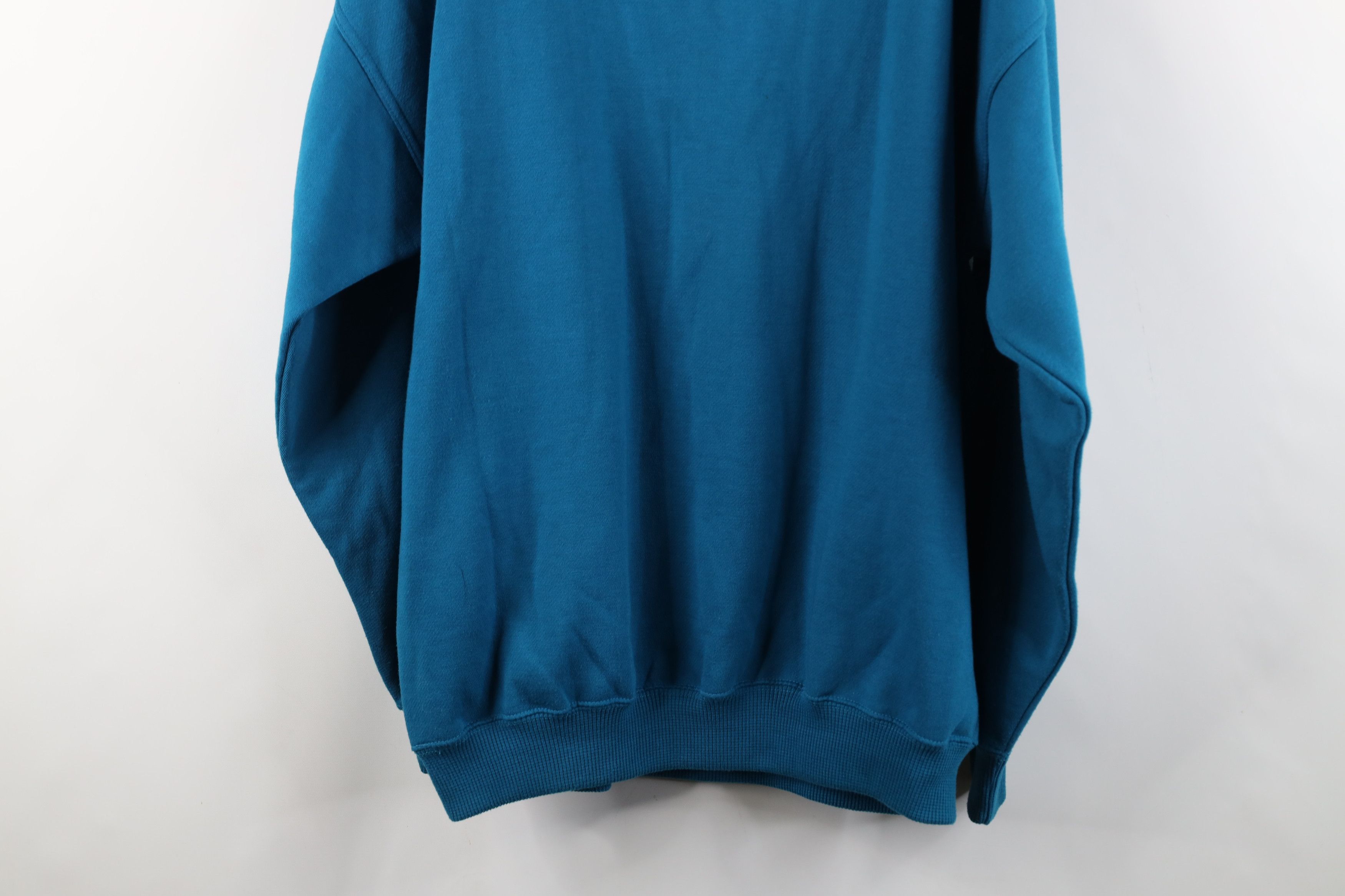 Vintage Vintage 90s Streetwear Fit Half Zip Pullover Sweatshirt Size US L / EU 52-54 / 3 - 15 Thumbnail