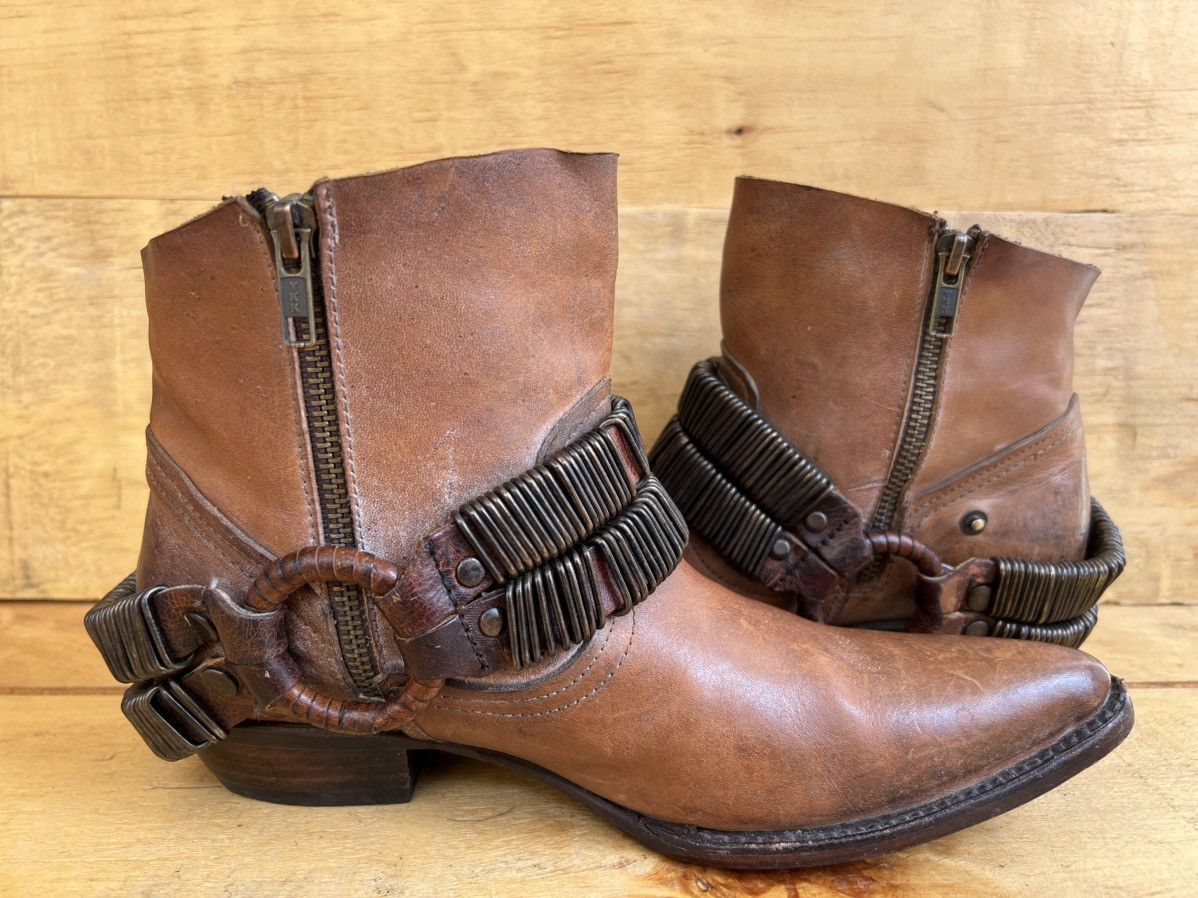 FREEBIRD Freebird by Steven Brown size 8 Brass Hardware Ankle Boot Size US 8 / IT 38 - 9 Thumbnail