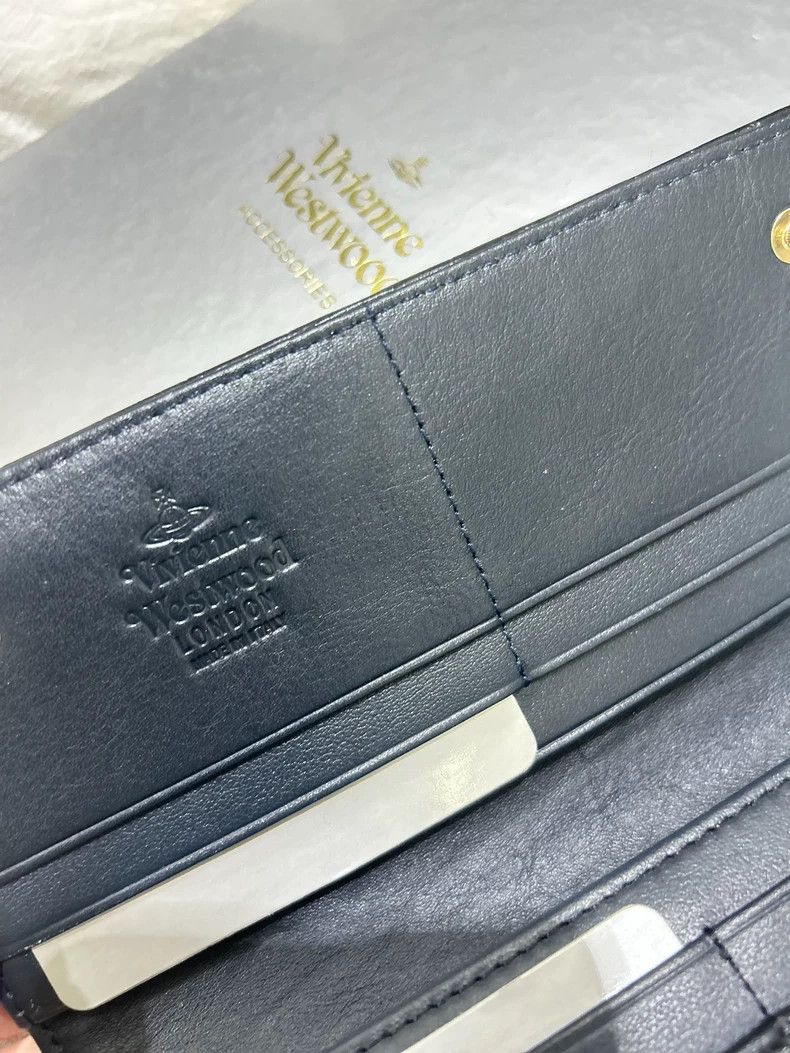 Vivienne Westwood Vivienne Westwood size os Crocodile pattern cowhide wallet Size ONE SIZE - 4 Thumbnail