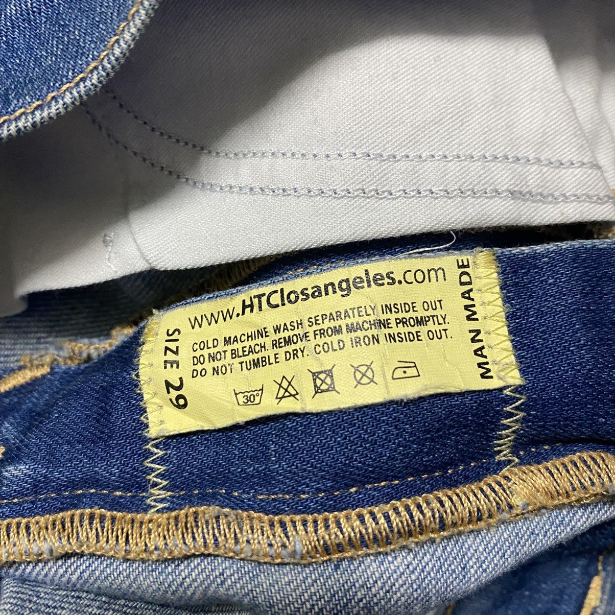 Hollywood Trading Company HTC Hollywood Trading Company Venice Distressed Jeans Size US 29 - 22 Thumbnail