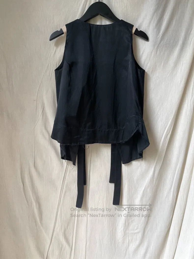 Song For The Mute SONG FOR THE MUTE Double-layered silk vest Size XXS / US 00 / IT 34 - 6 Thumbnail