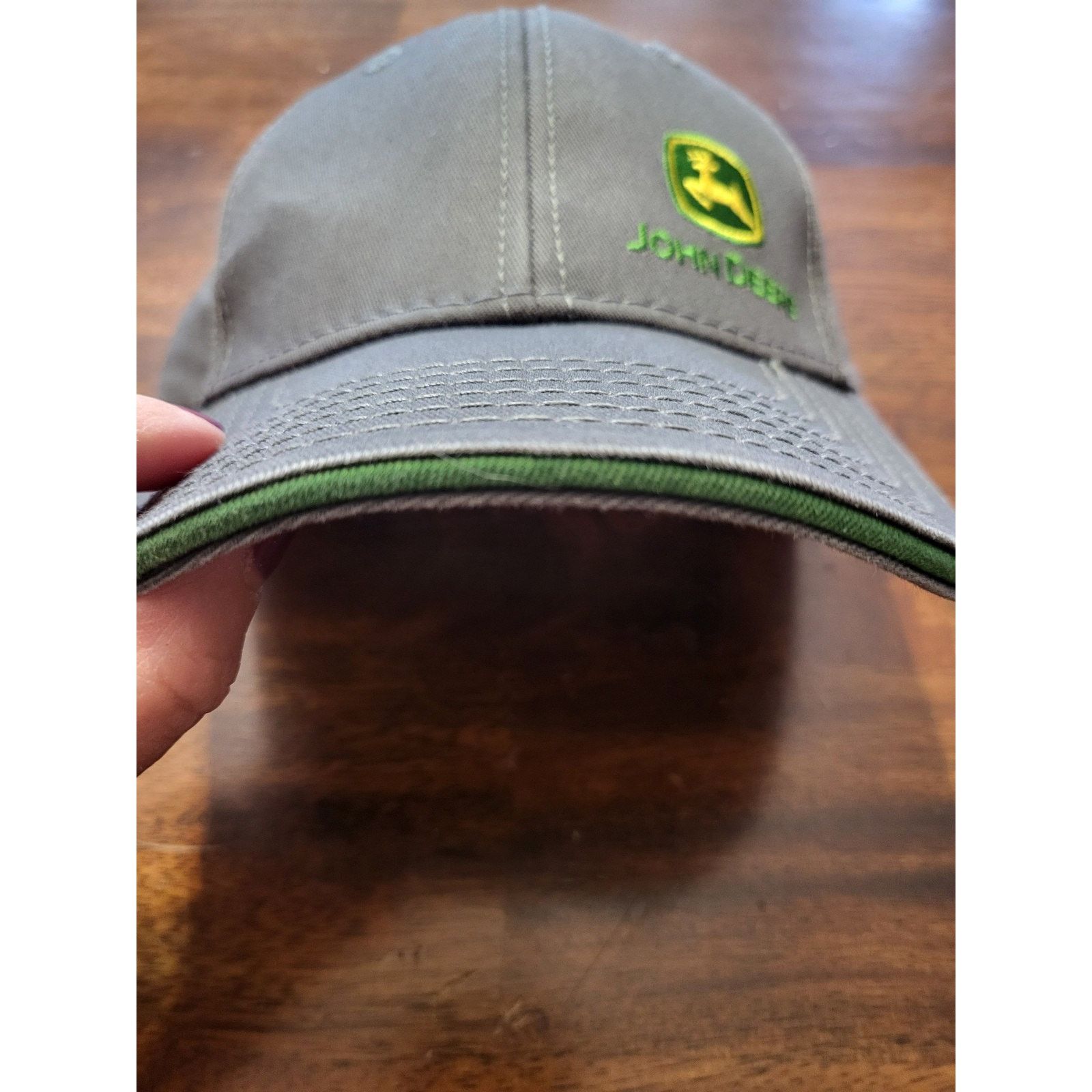 John Deere John Deere Trucker Snap Back Hat Size ONE SIZE - 2 Thumbnail