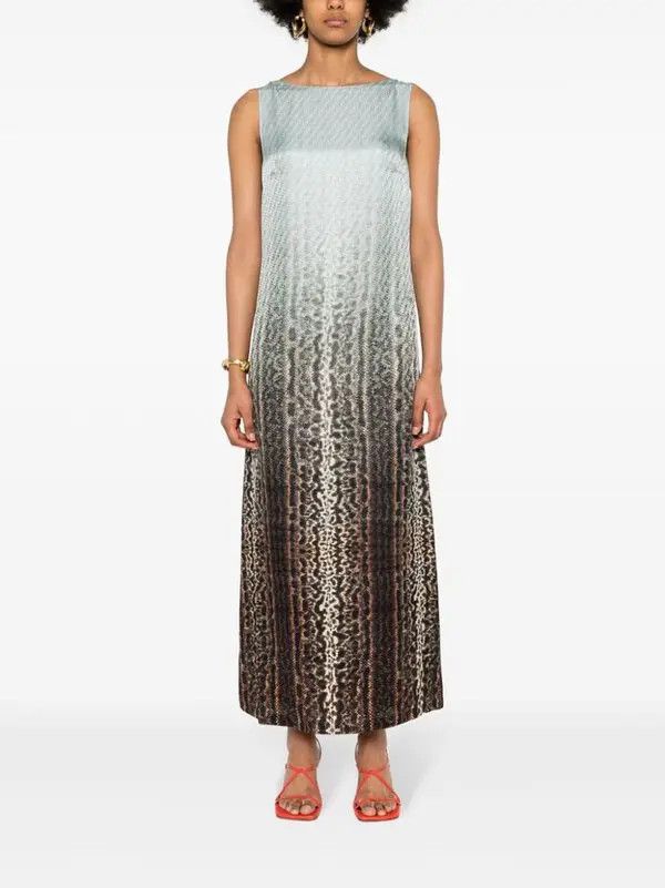 Fendi o1s1wg110825 Dress in Multicolor Size L / US 10 / IT 46 - 3 Thumbnail