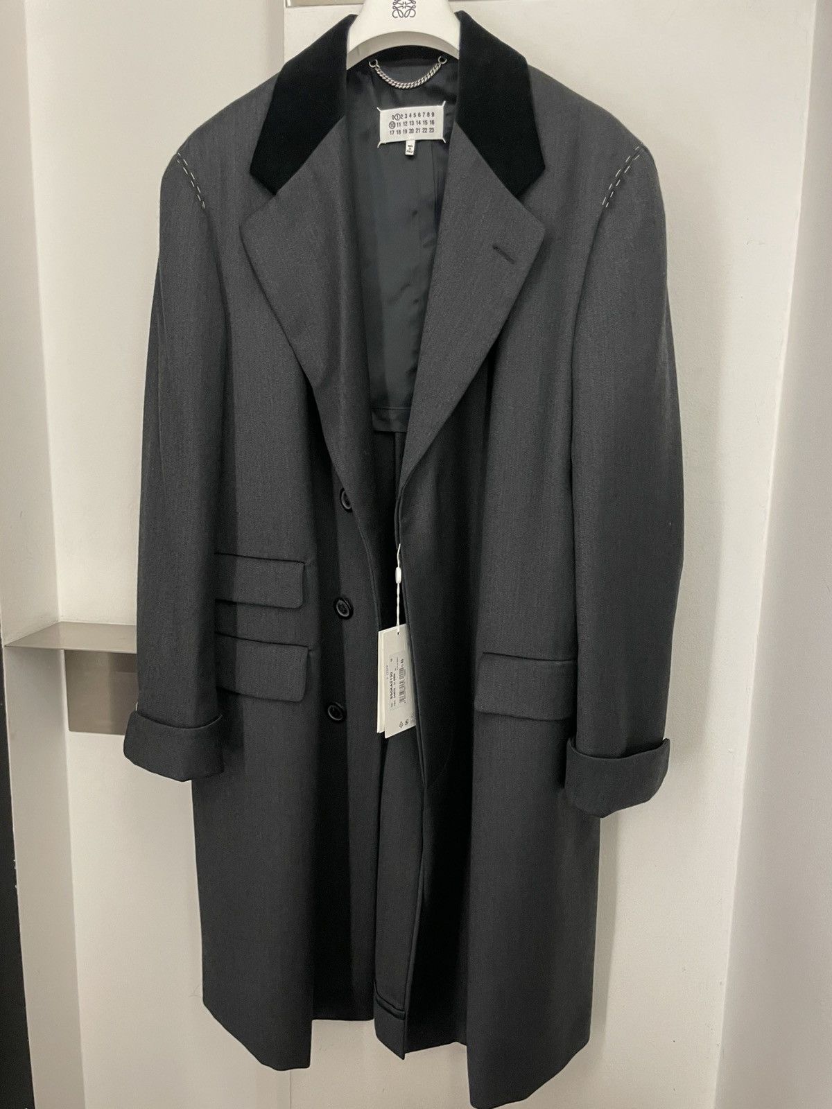 Maison Margiela Wool coat Size US S / EU 44-46 / 1 - 1 Thumbnail