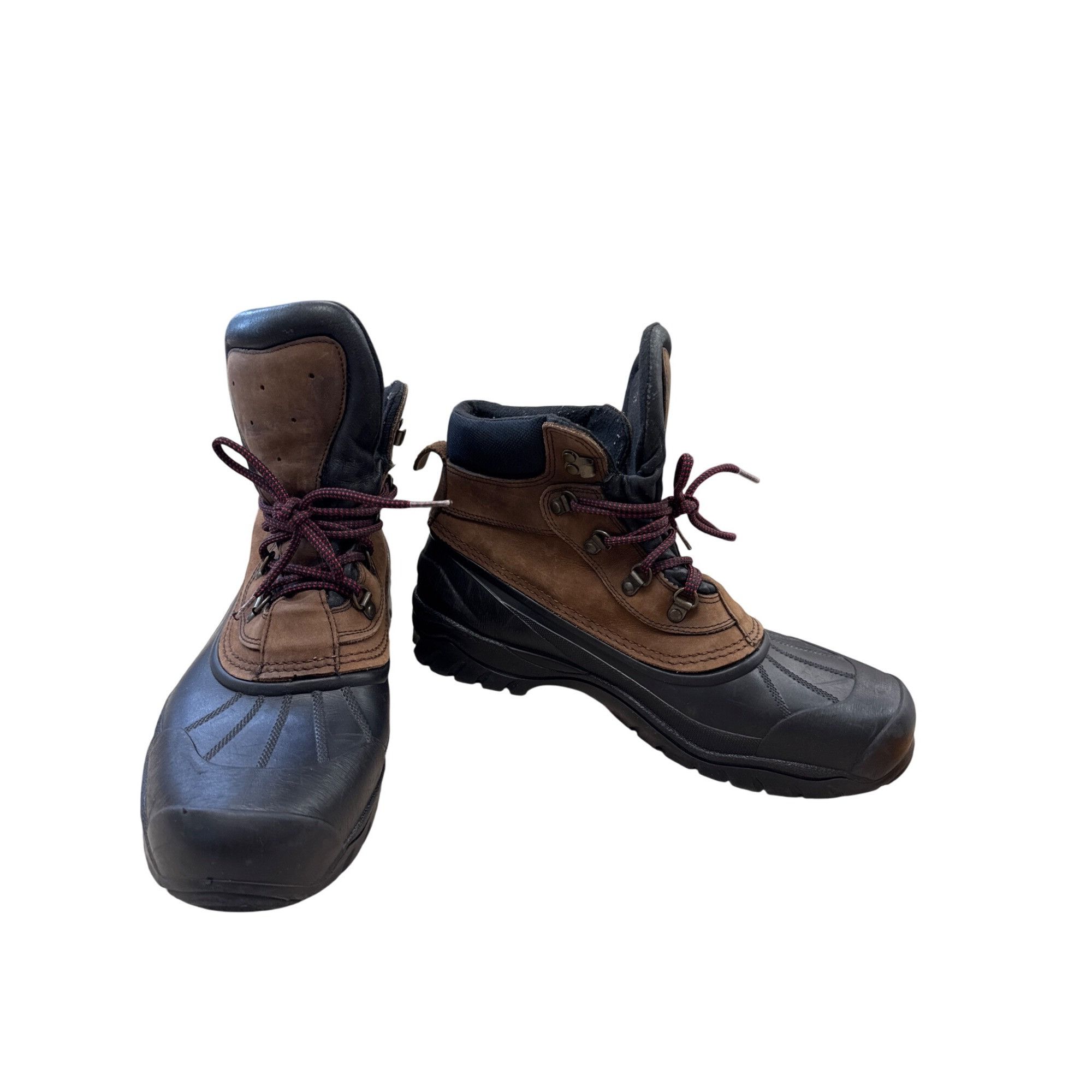 SOREL Sorel Mens Black & Brown Winter Duck Boots Size 12M SKU 7439 Size US 12 / EU 45 - 1 Thumbnail