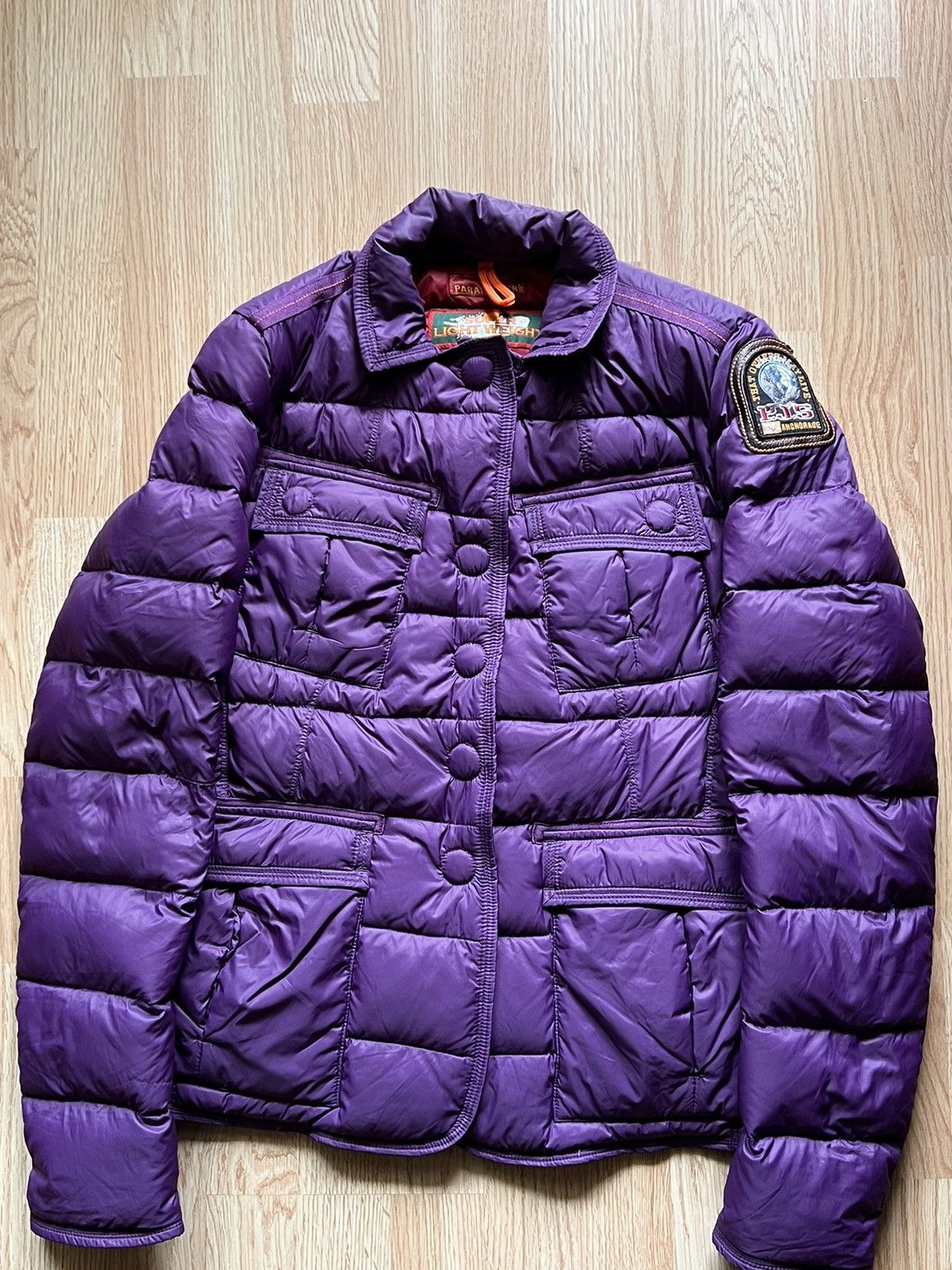 Parajumpers Parajumpers Purple Light Puffer Jacket Size M Size M / US 6-8 / IT 42-44 - 1 Thumbnail