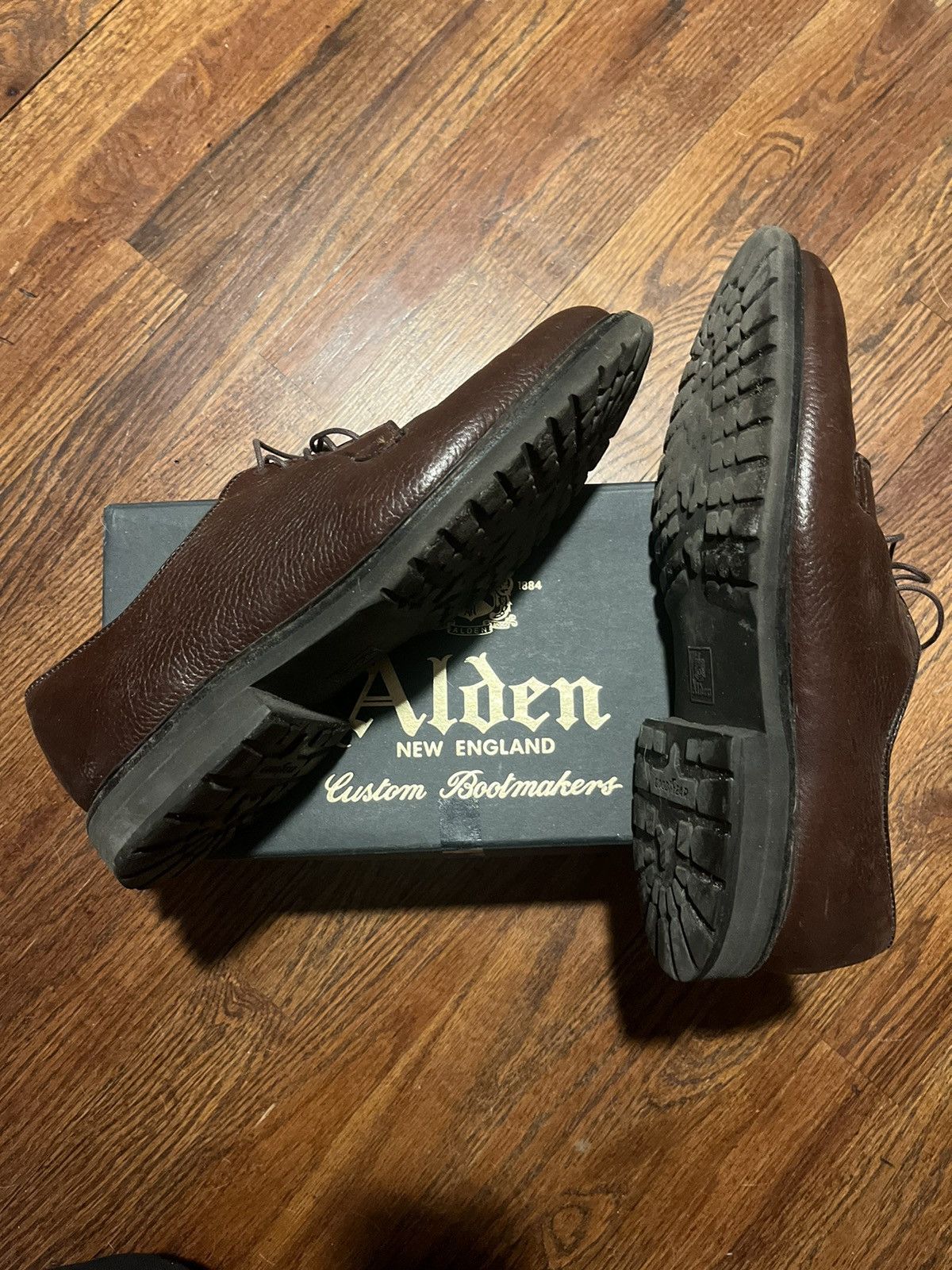 Alden ALDEN 949 Alpine Grain Leather Walker Size US 12 / EU 45 - 1 Thumbnail