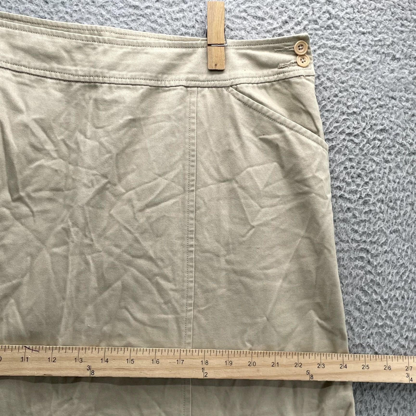 Pendleton VINTAGE Pendleton Skirt Women 16 Cotton Modest Gorpcore Minimalist Office Preppy Size 38" / US 16 / IT 52 - 5 Thumbnail