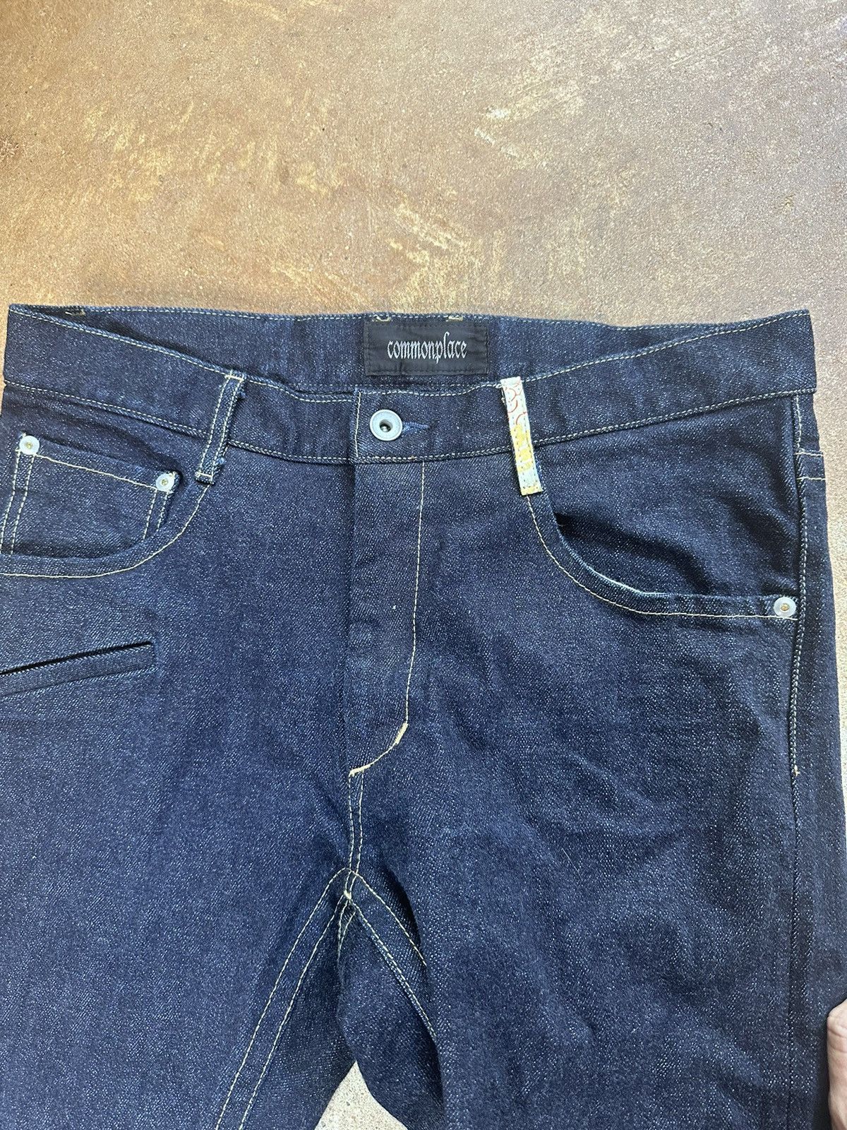 Japanese Brand Commonplace Japanese Denim Selvedge Jeans Size 32" / US 10 / IT 46 - 5 Thumbnail