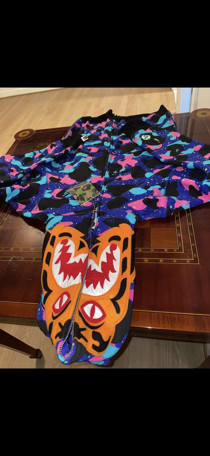 Bape × Kid Cudi Bape x Kid Cudi Tiger Full Zip Hoodie Size US M / EU 48-50 / 2 - 4 Thumbnail