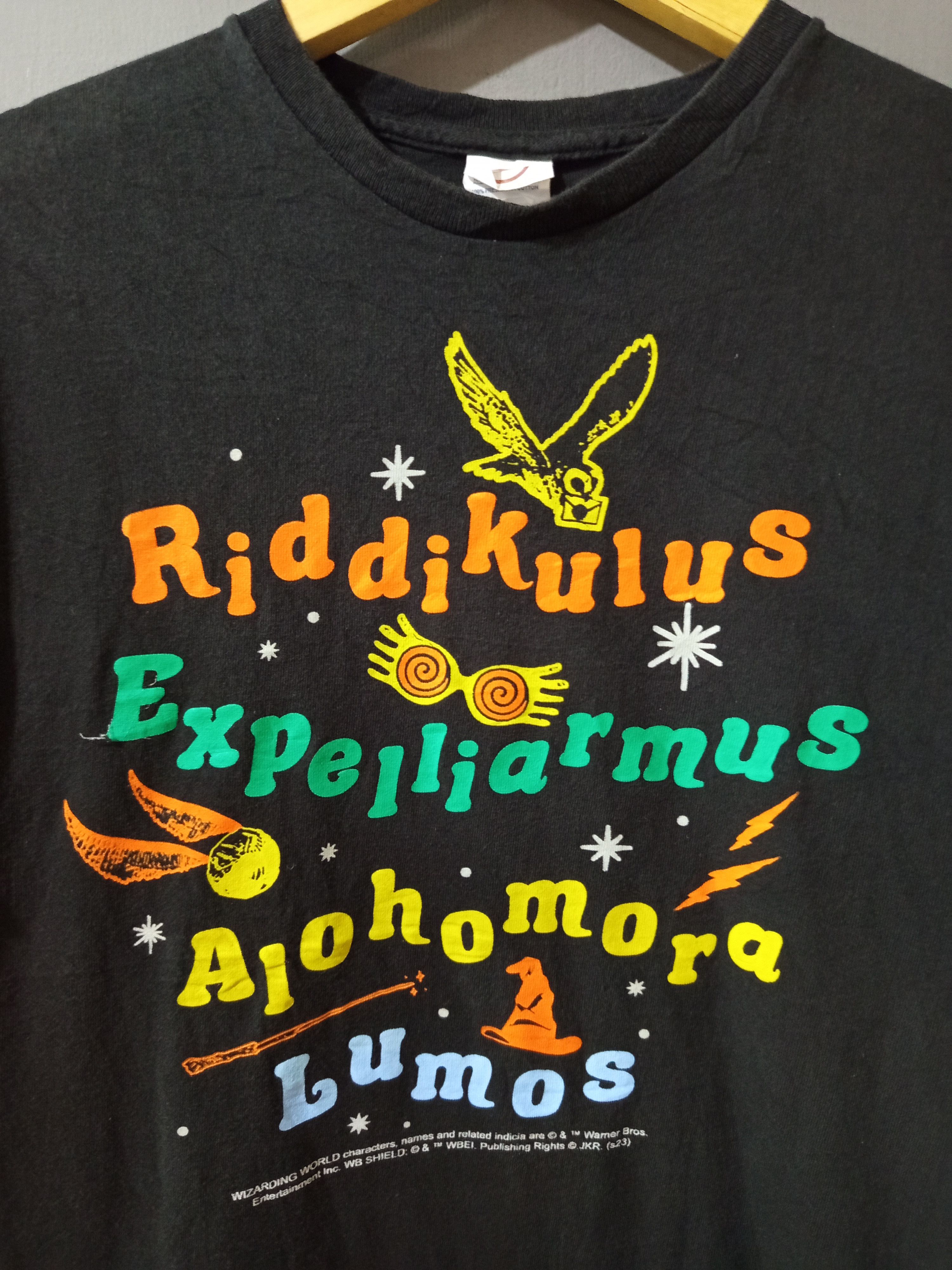 Warner Bros Harry Potter Wizarding World Spell Tee Size US M / EU 48-50 / 2 - 2 Thumbnail