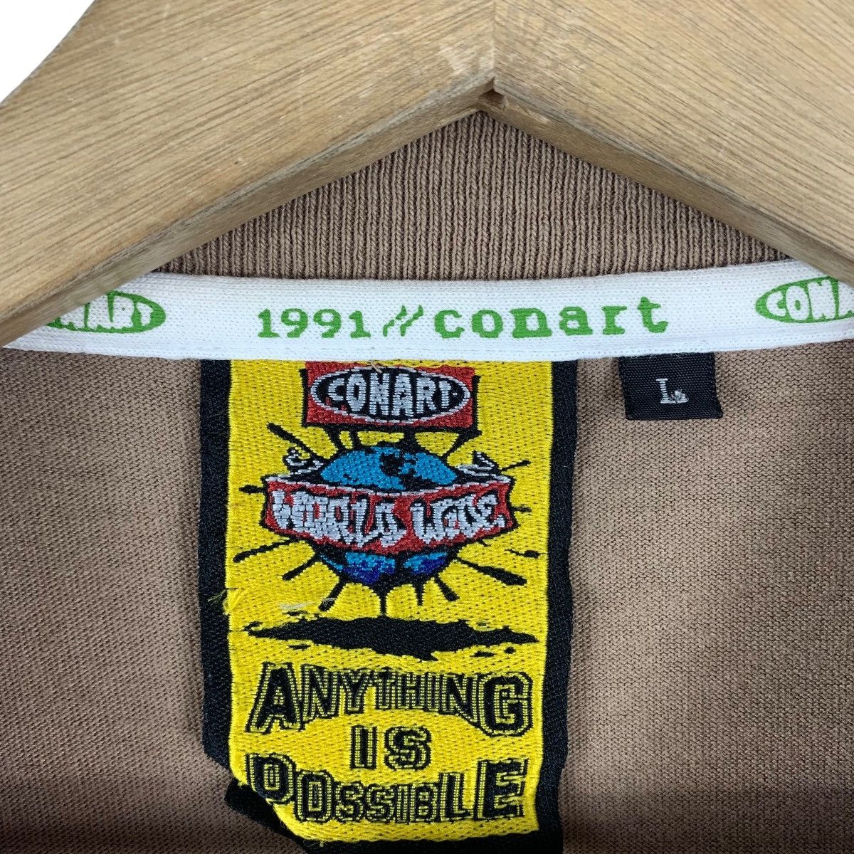 Vintage Vintage CONART spellout tee Size US L / EU 52-54 / 3 - 3 Thumbnail