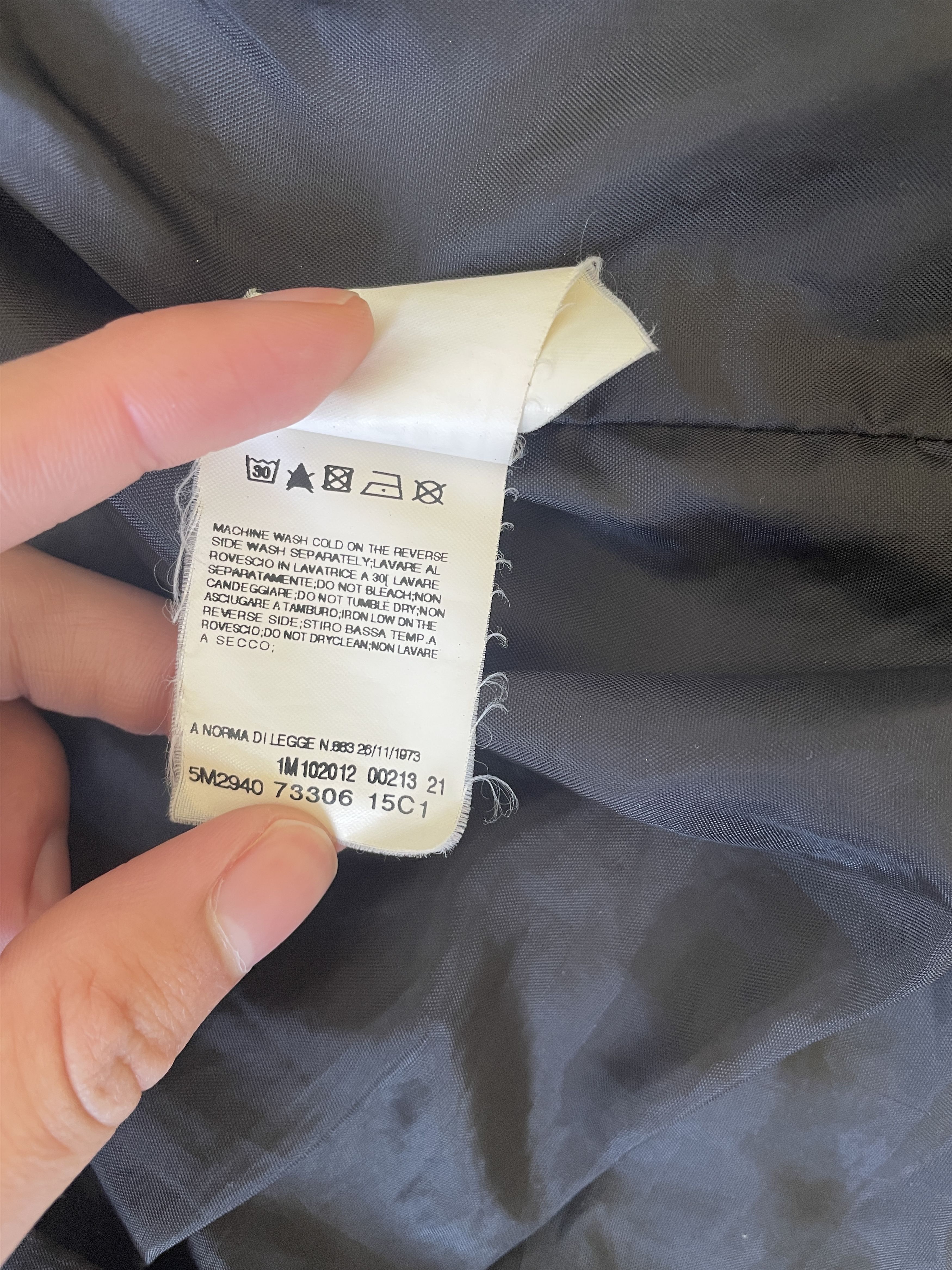 Balmain Balmain AW12 Trompe-L'Oeil Waxed Biker Jacket Size US M / EU 48-50 / 2 - 12 Thumbnail
